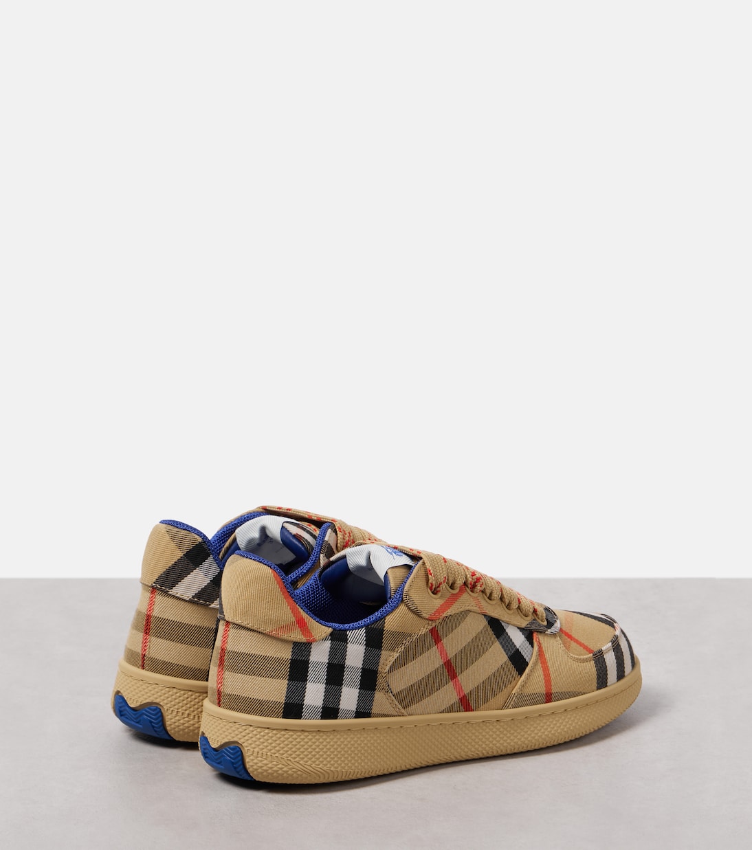 Baskets Burberry Check en toile | Burberry