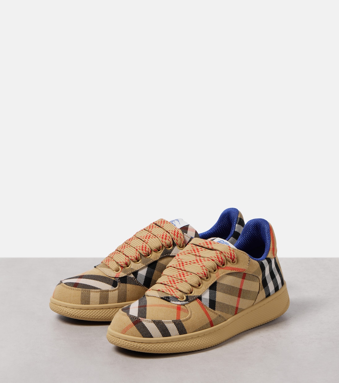 Baskets Burberry Check en toile | Burberry