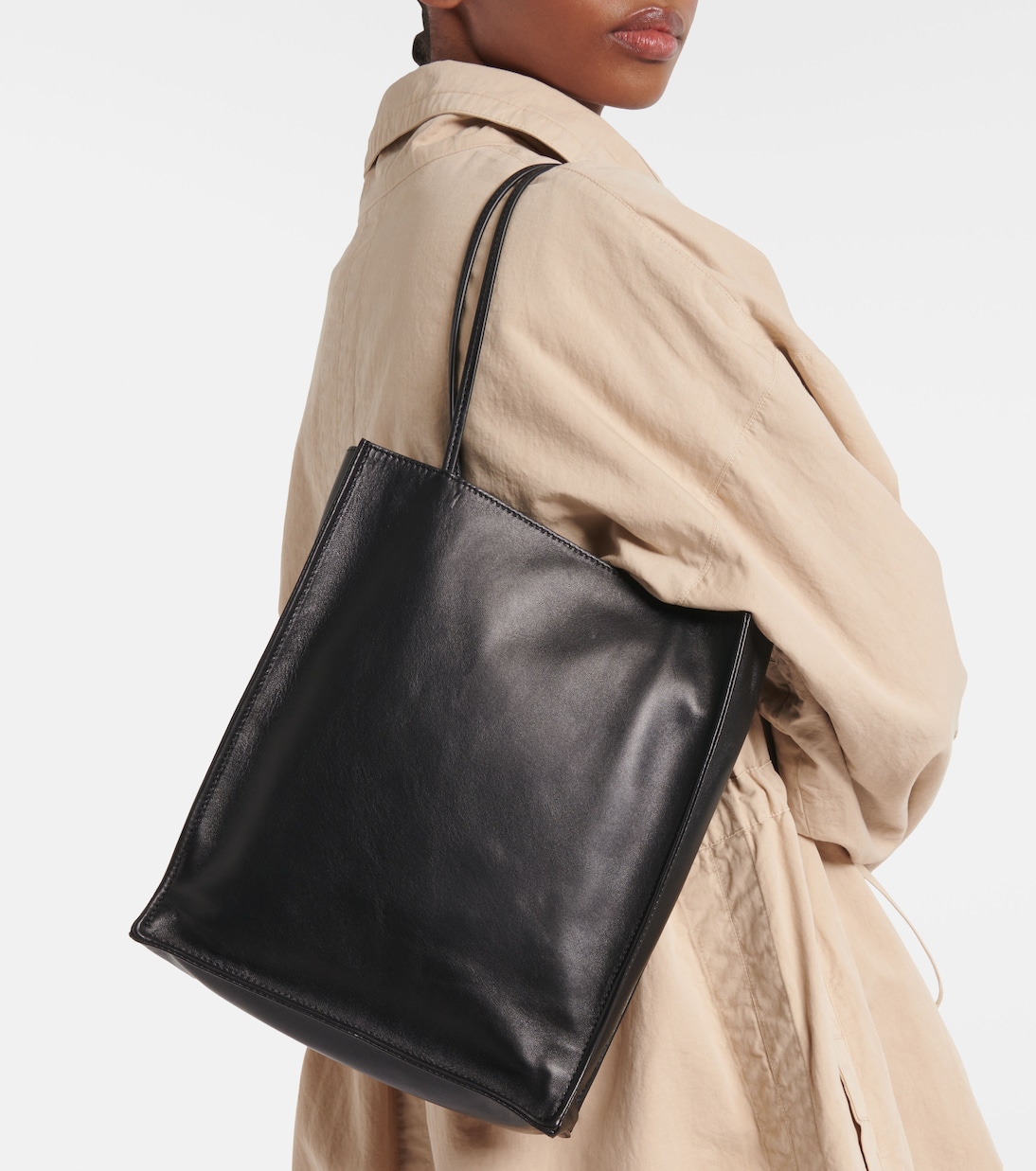 Borsa To Go Large in pelle | The Row