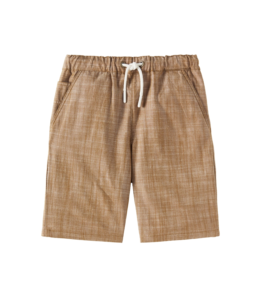Shorts Elgar in chambray di cotone | Bonpoint