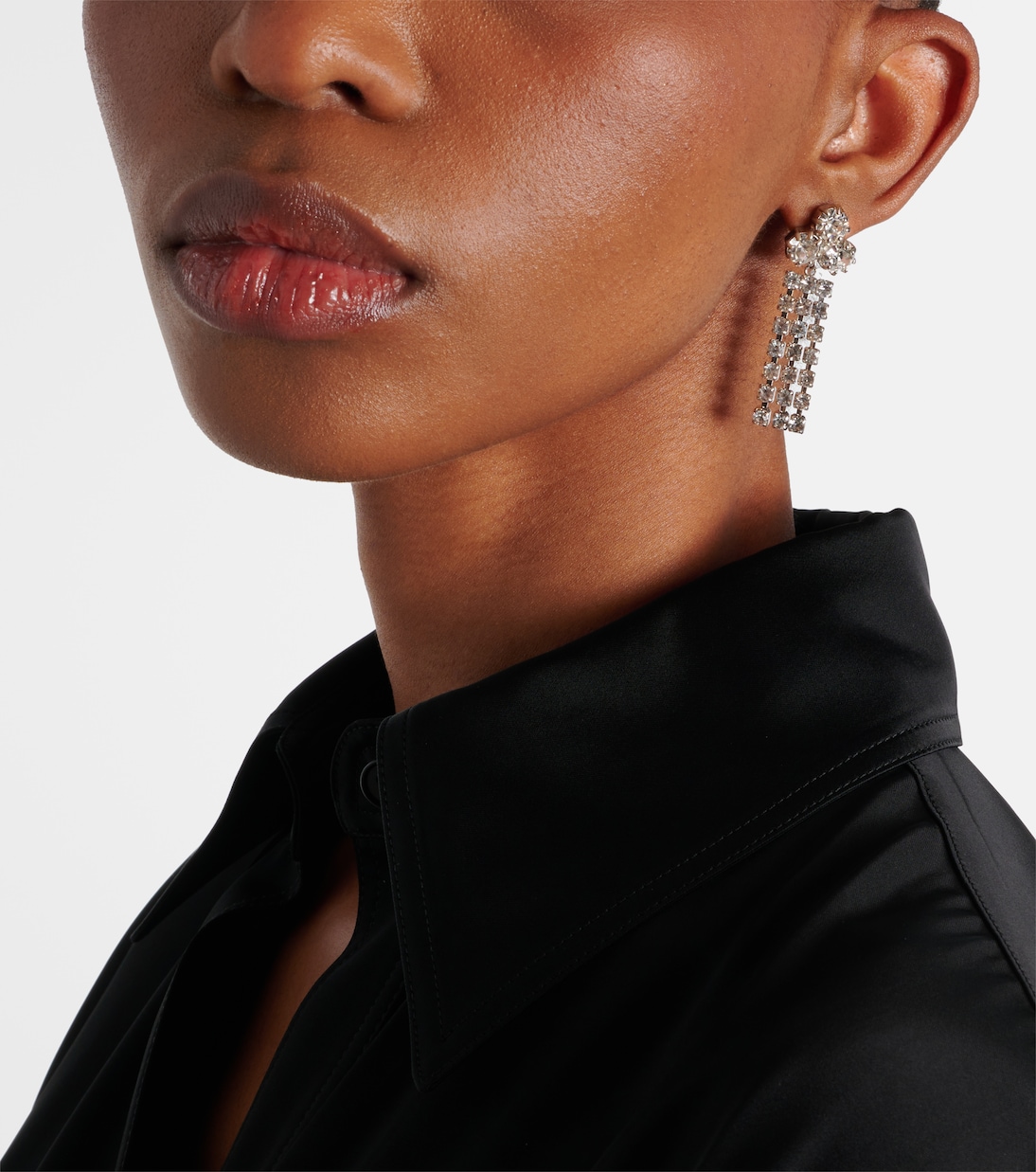 Orecchini con cristalli | Jil Sander