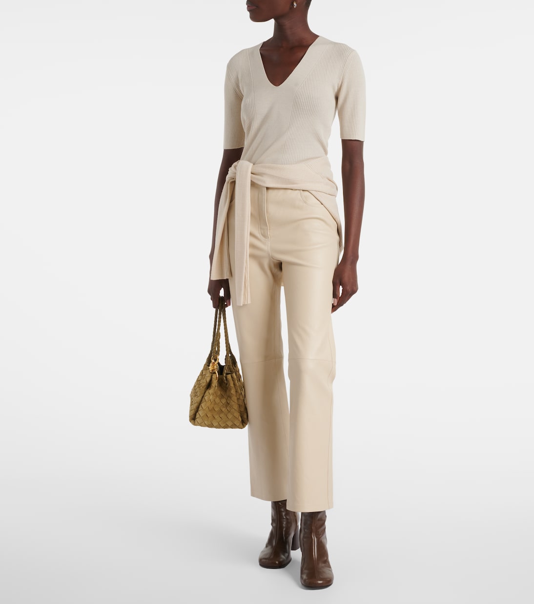 Top in maglia di lana a coste | Joseph