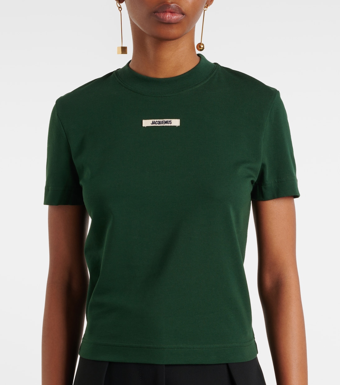 T-shirt Gros Grain en coton mélangé | Jacquemus