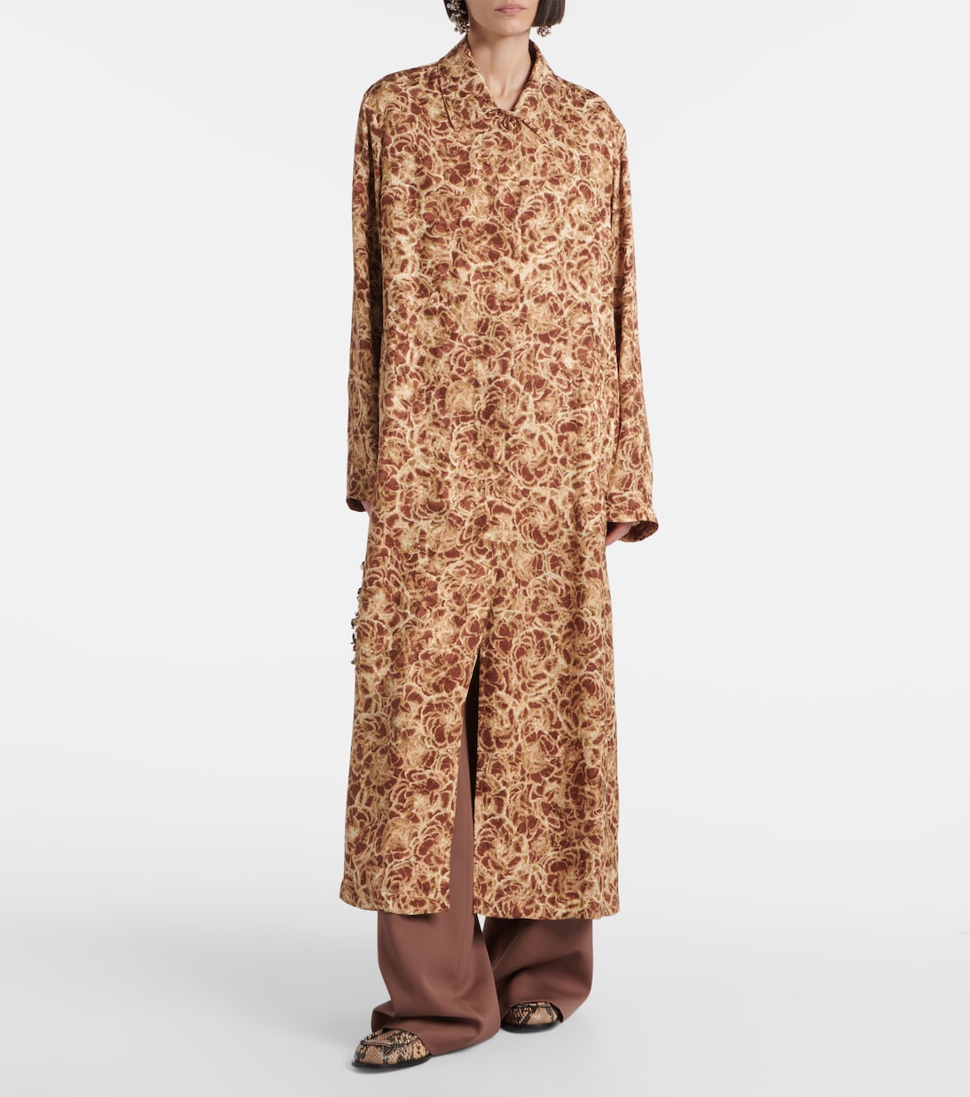 Cappotto con stampa leopardata | Dries Van Noten