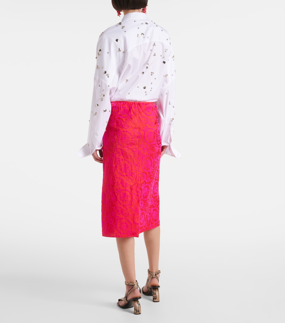 Bedruckter Bleistiftrock | Dries Van Noten