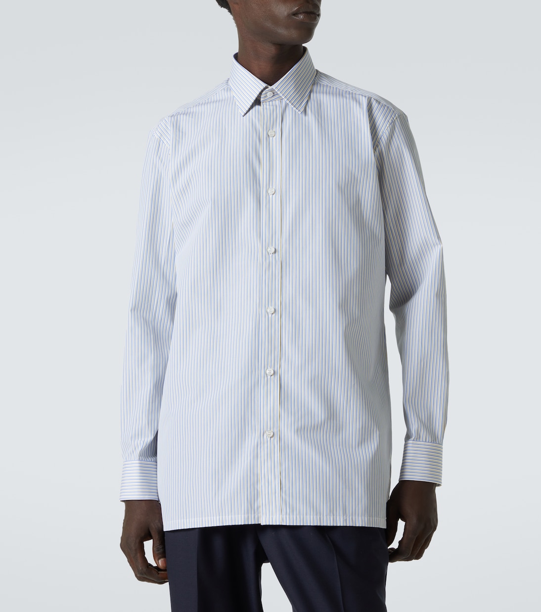 Striped cotton shirt | Charvet