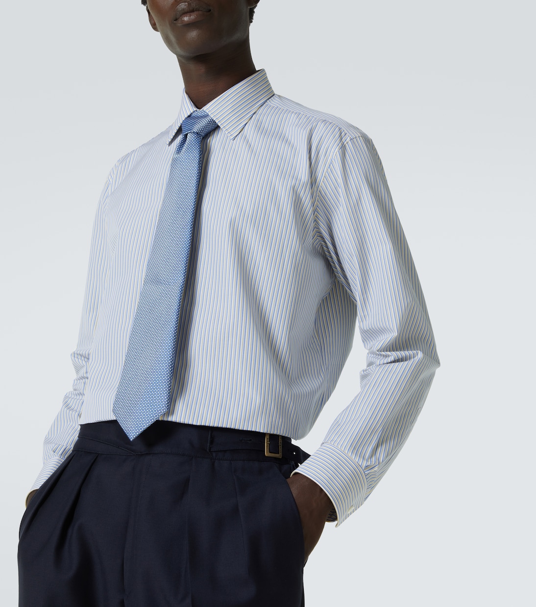 Striped cotton shirt | Charvet
