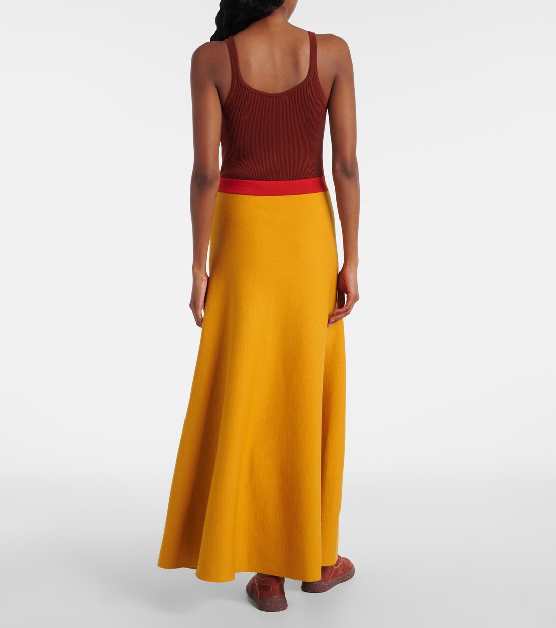 Robe longue Flaminius en laine | Gabriela Hearst