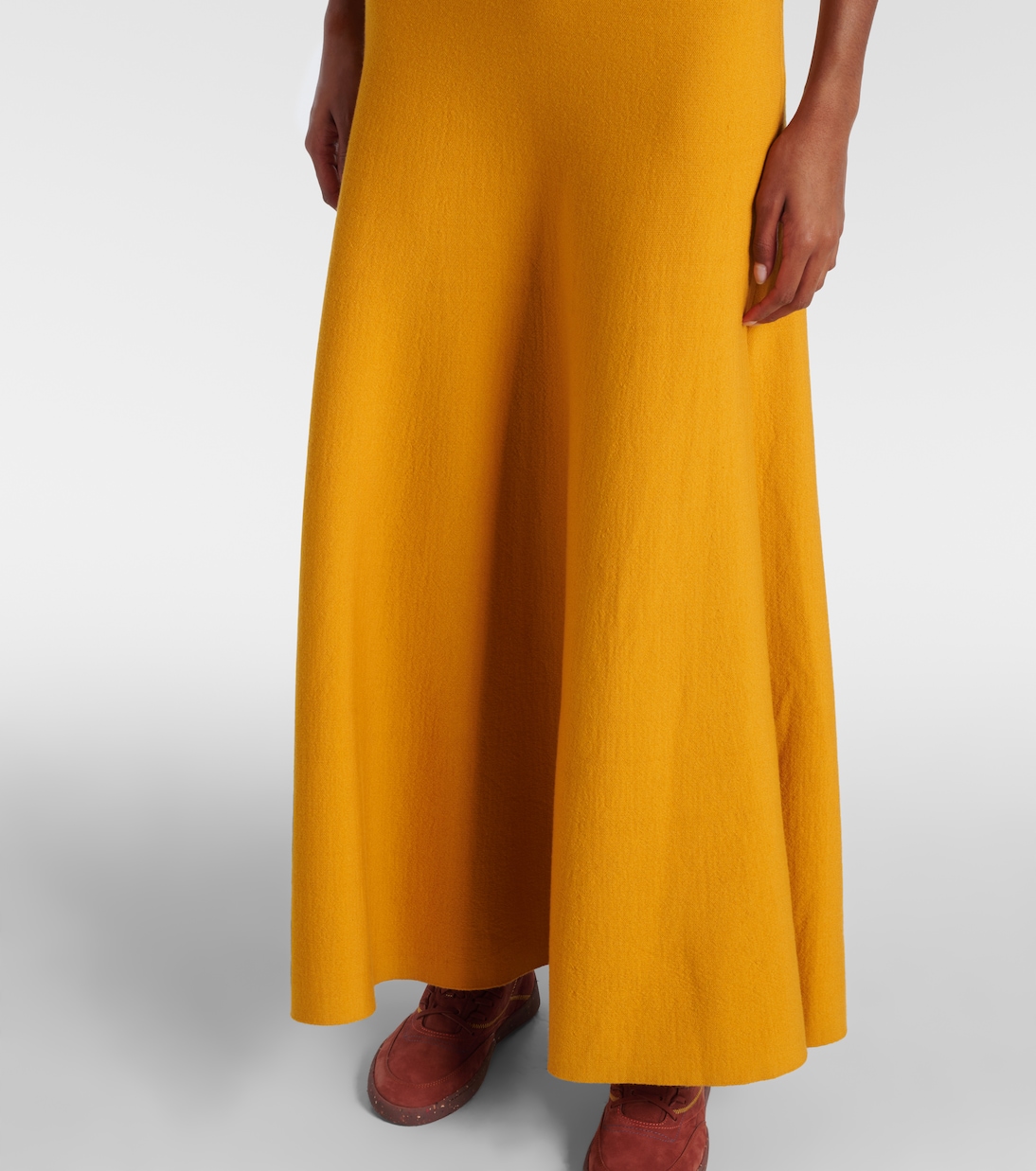 Robe longue Flaminius en laine | Gabriela Hearst