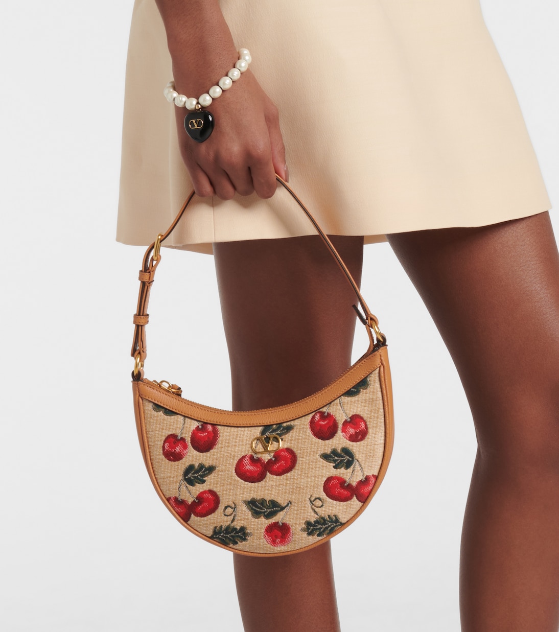 VLogo Cherryfic Mini shoulder bag | Valentino Garavani
