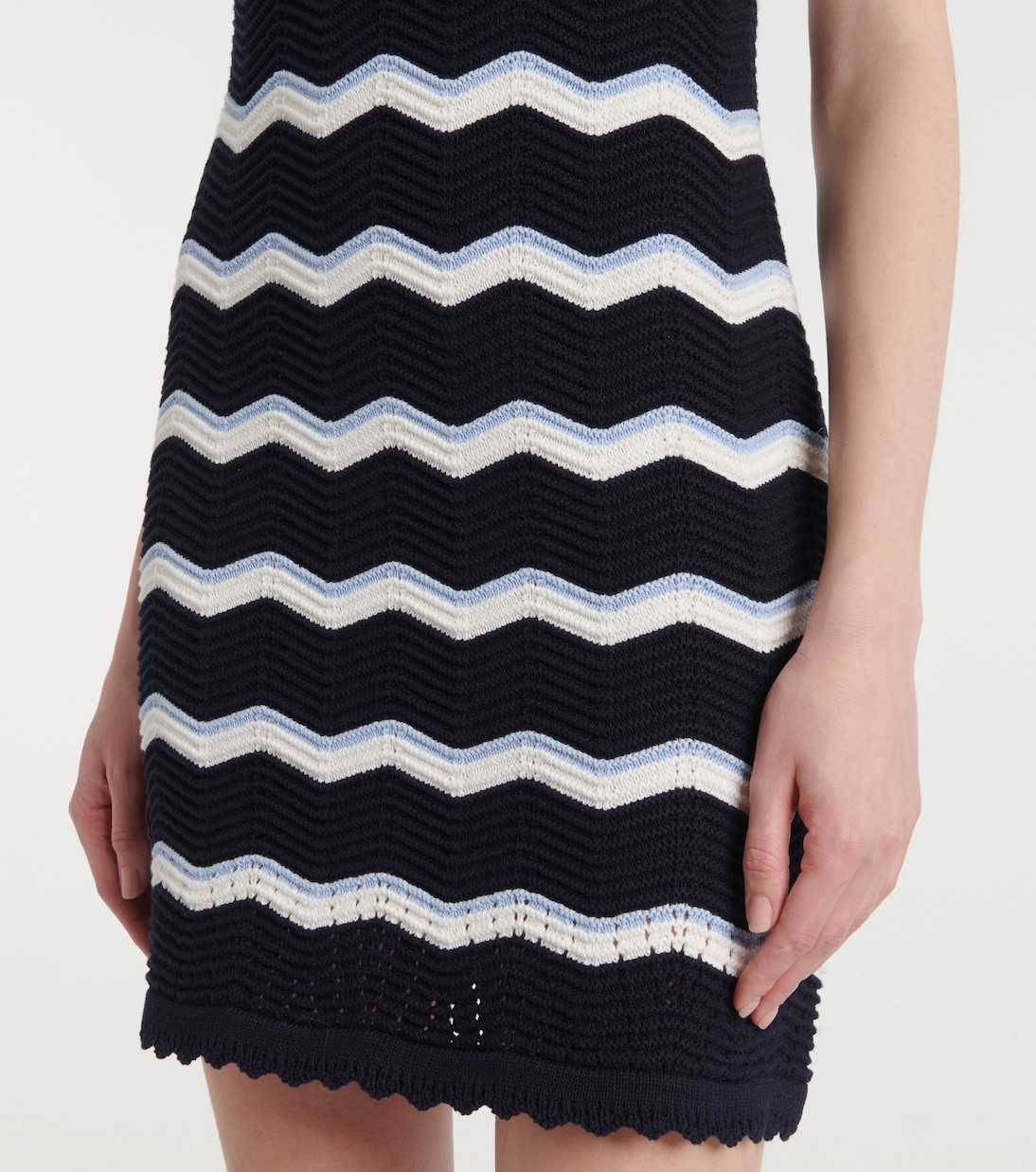 Abito corto Templeton in misto cotone | Veronica Beard
