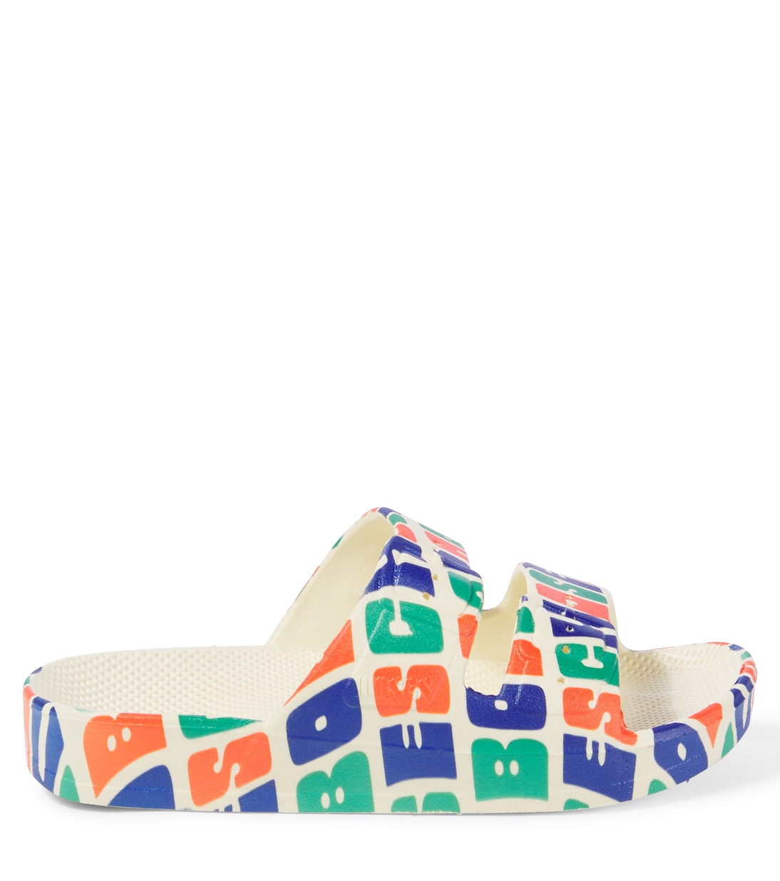 x Moses logo printed slides | Bobo Choses