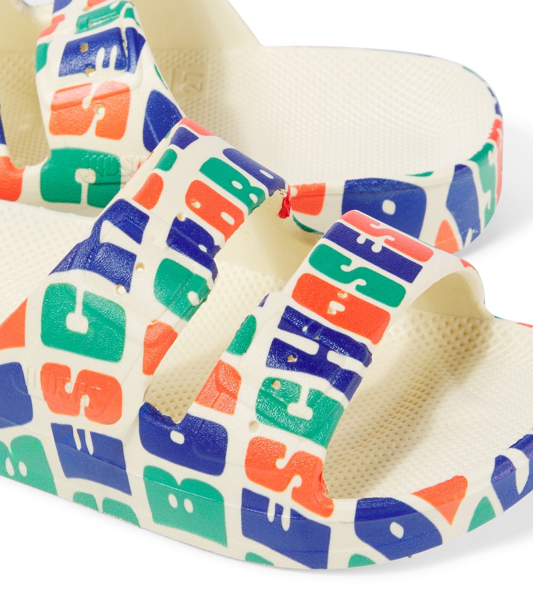 x Moses logo printed slides | Bobo Choses