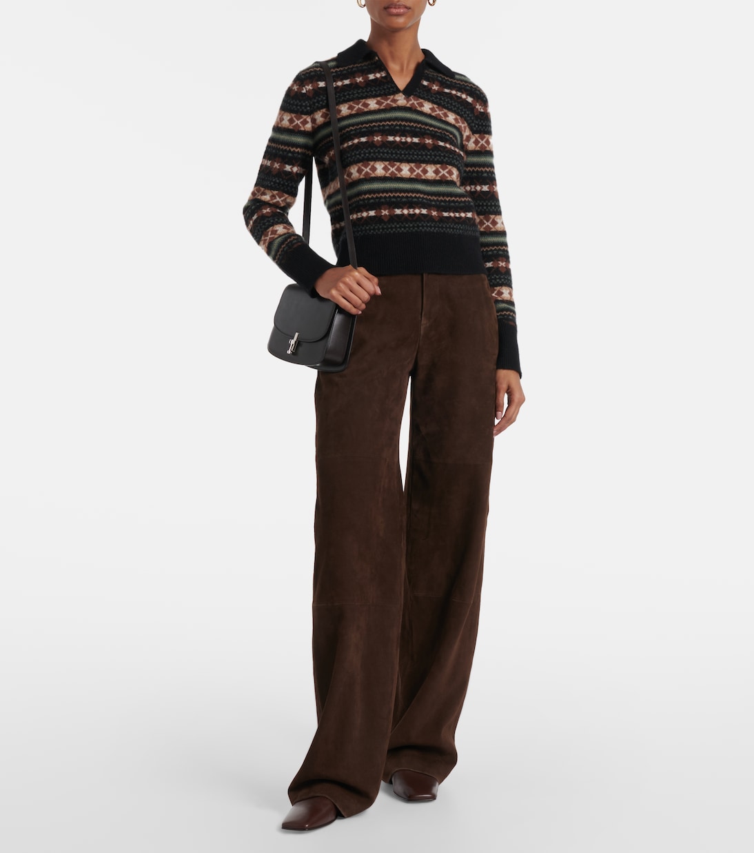 Pantalones rectos de piel | Vince