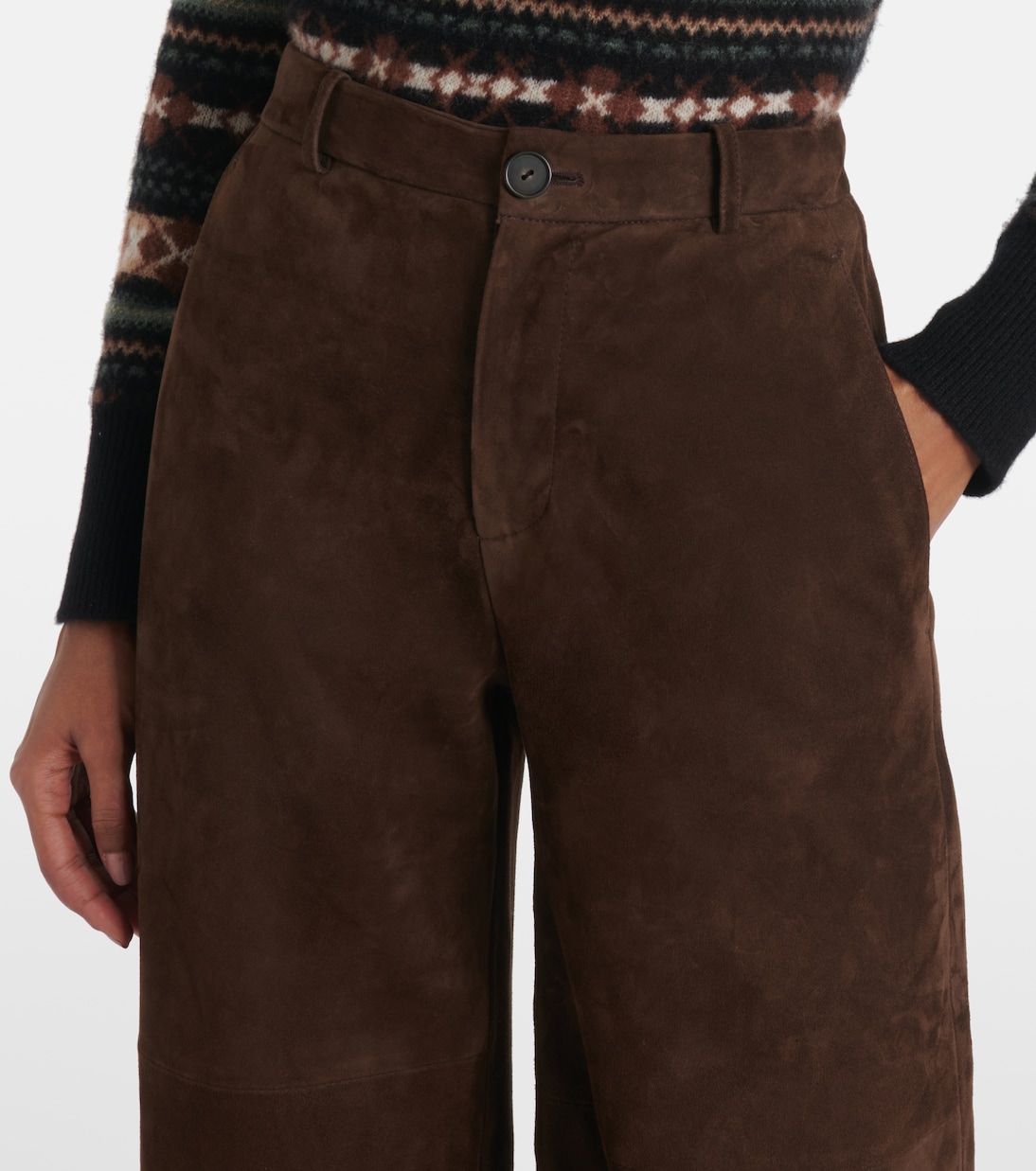 Pantalones rectos de piel | Vince