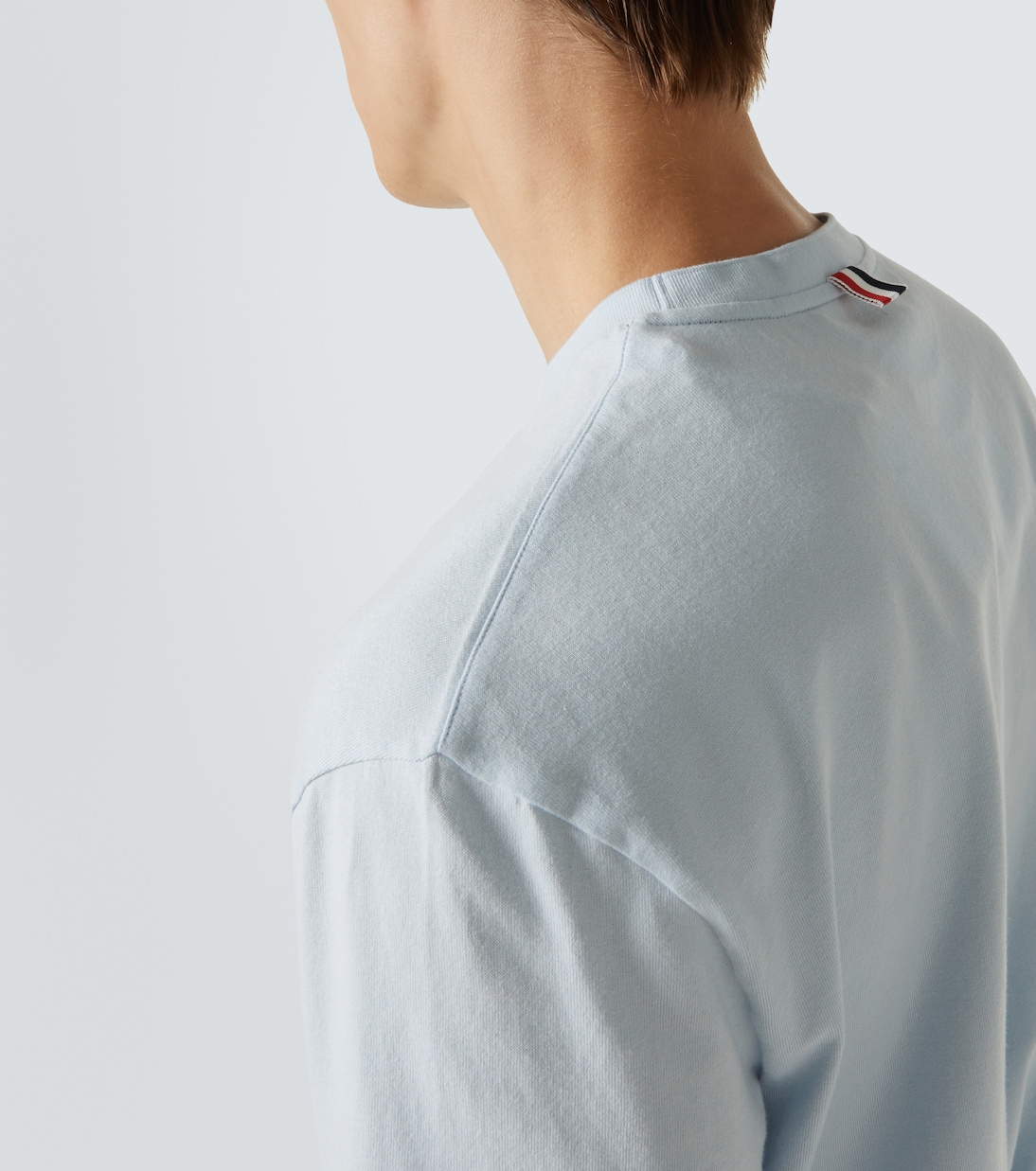 T-Shirt 4-Bar aus Baumwoll-Jersey | Thom Browne