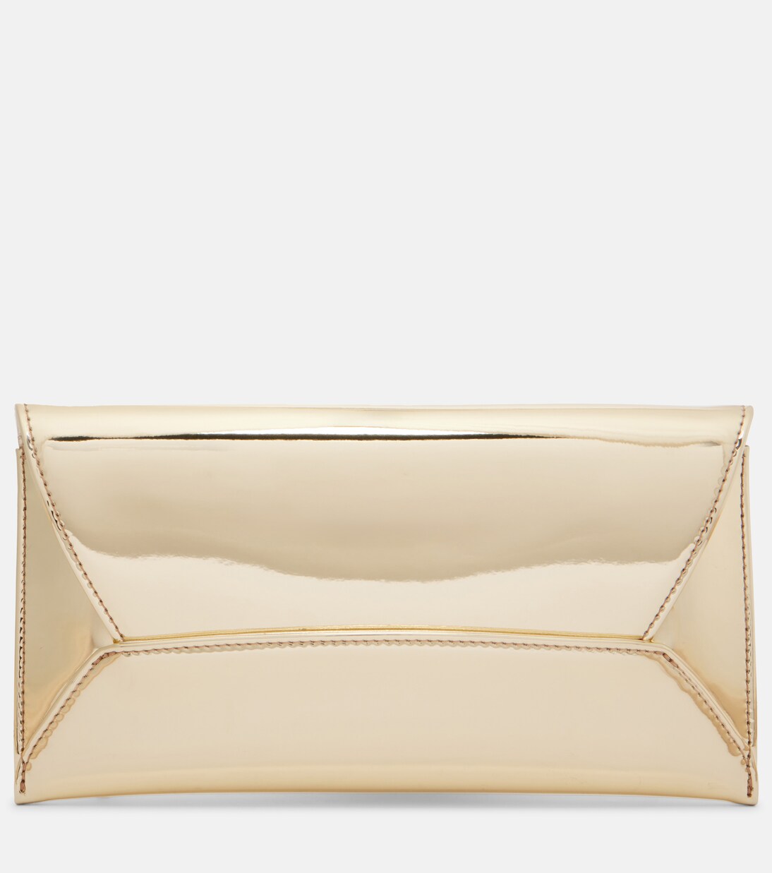 Envelope 메탈릭 레더 클러치 | Aquazzura