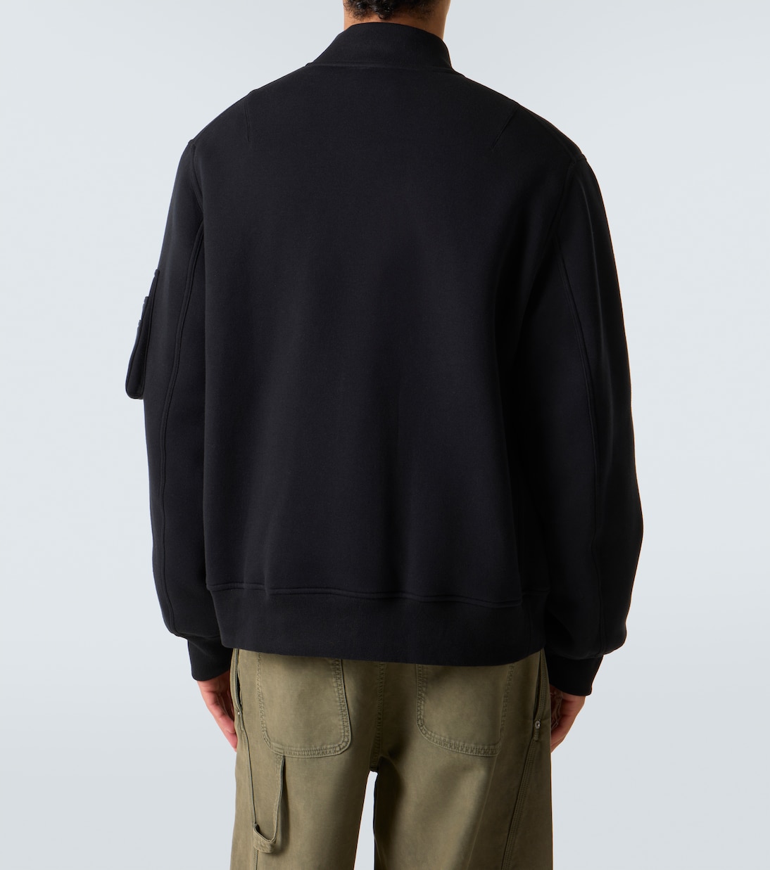 Cotton-blend bomber jacket | Sacai