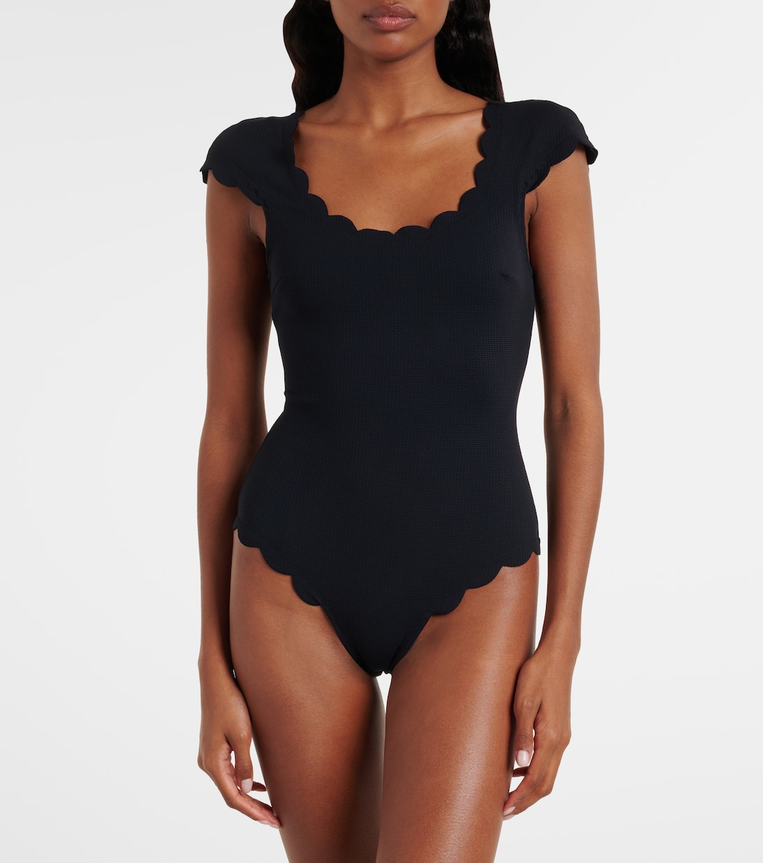 Mexico reversible scalloped swimsuit | Marysia