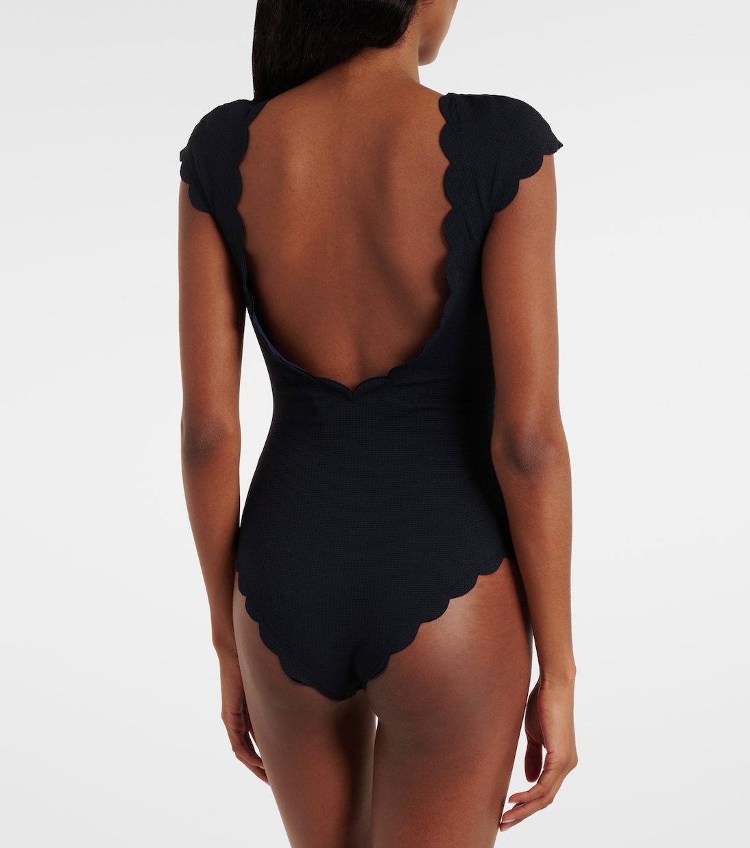 Mexico reversible scalloped swimsuit | Marysia