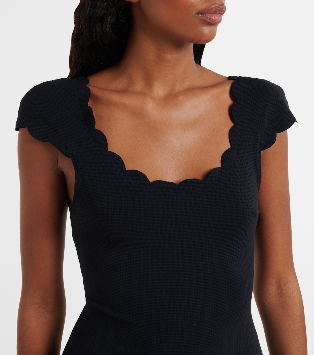 Mexico reversible scalloped swimsuit | Marysia