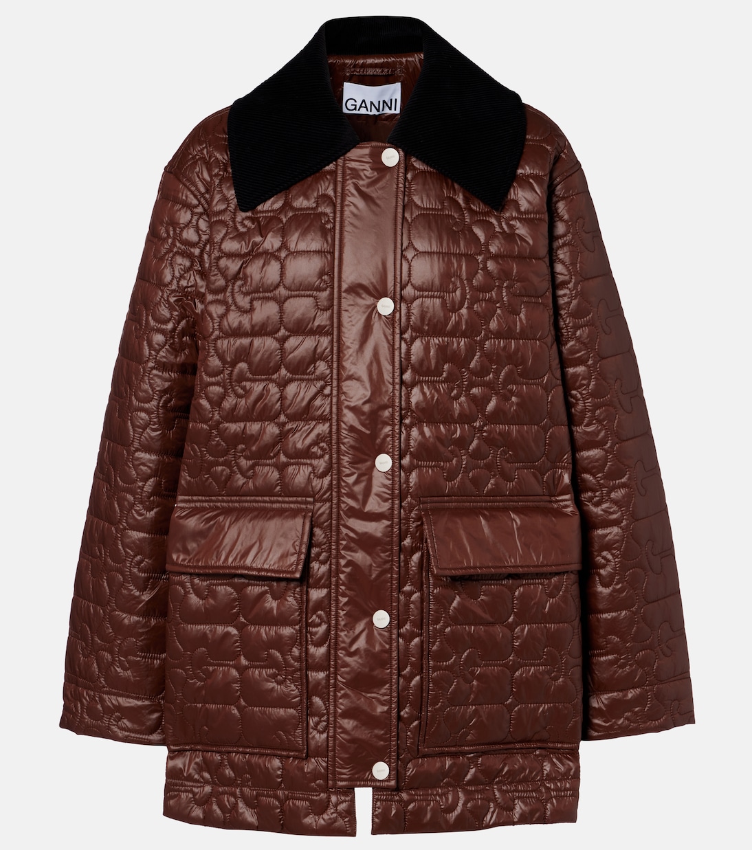Technical quilted jacket | Ganni