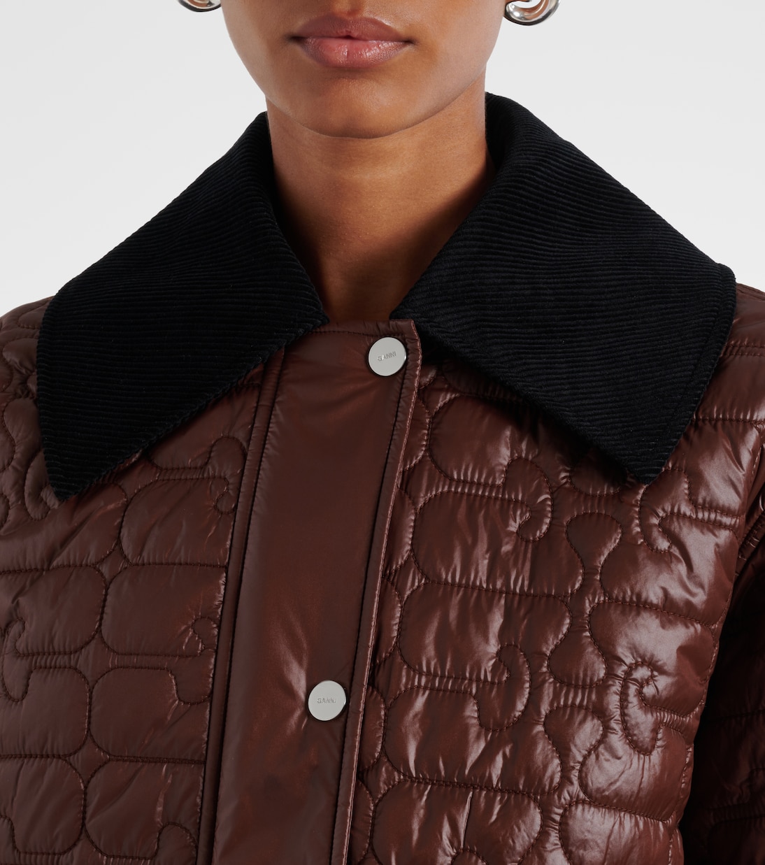 Technical quilted jacket | Ganni