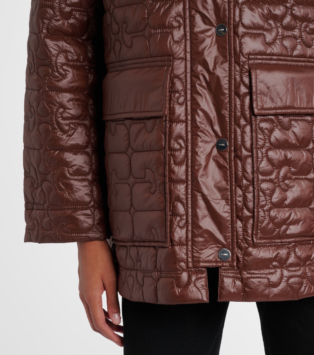 Technical quilted jacket | Ganni