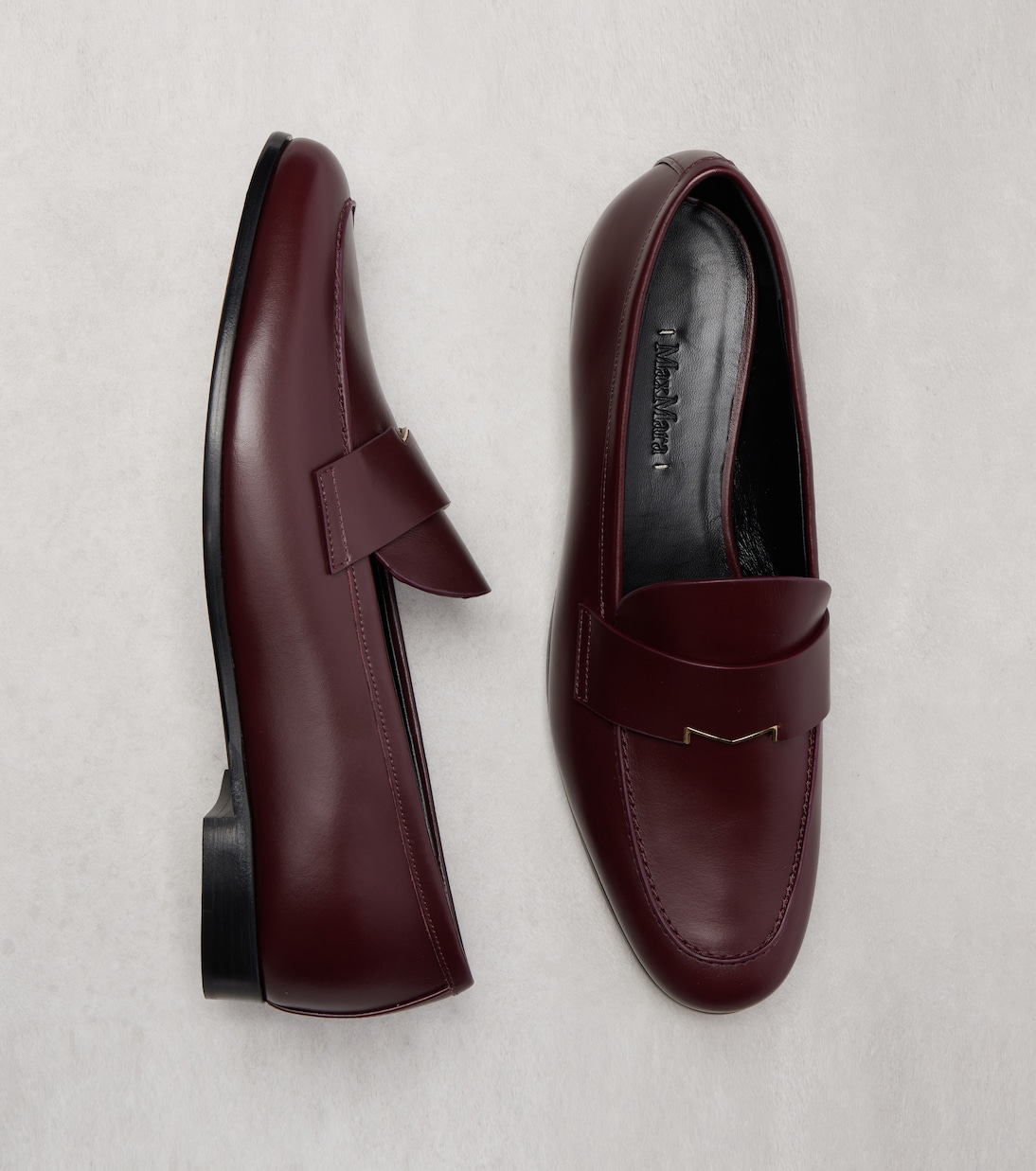Mocassins en cuir | Max Mara