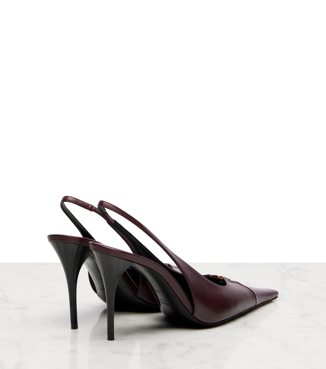 Pumps slingback Babylone Breteuil in pelle | Saint Laurent