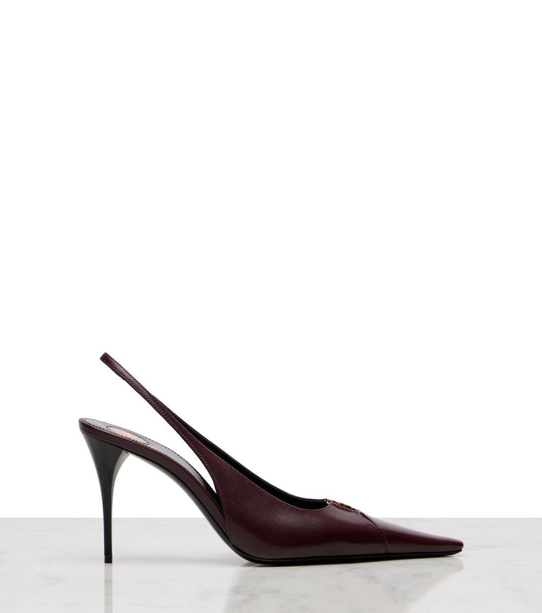 Pumps slingback Babylone Breteuil in pelle | Saint Laurent