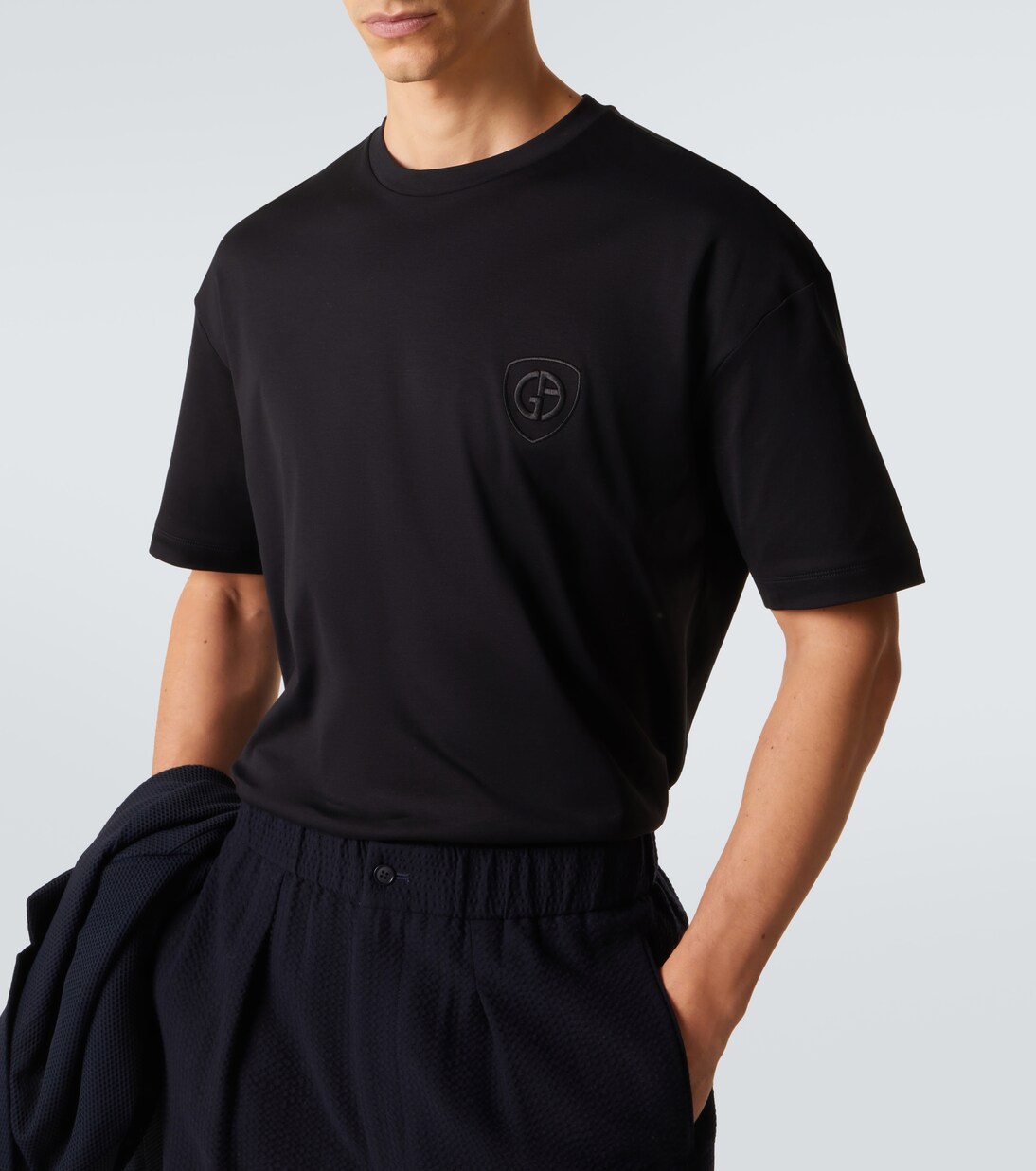 Cotton jersey T-shirt | Giorgio Armani