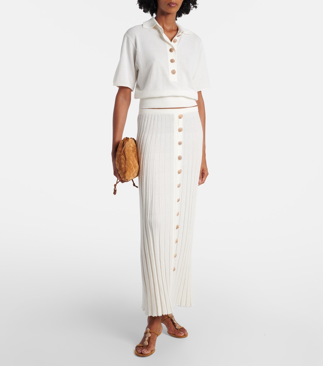 Sandali infradito Sundial Heel 40 in suede | Christopher Esber
