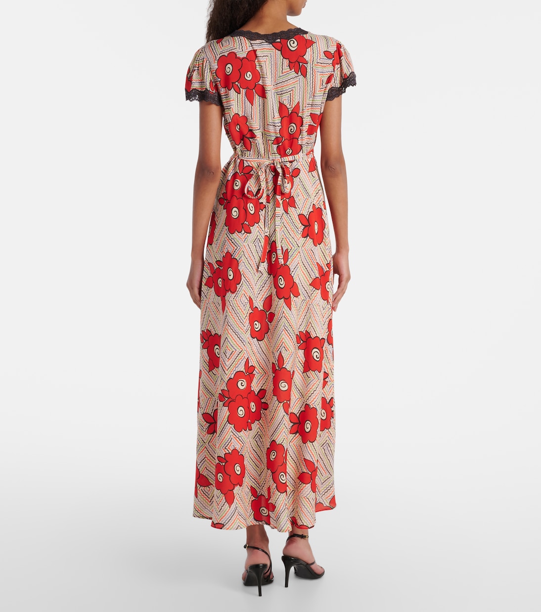Clarice floral midi dress | Rixo