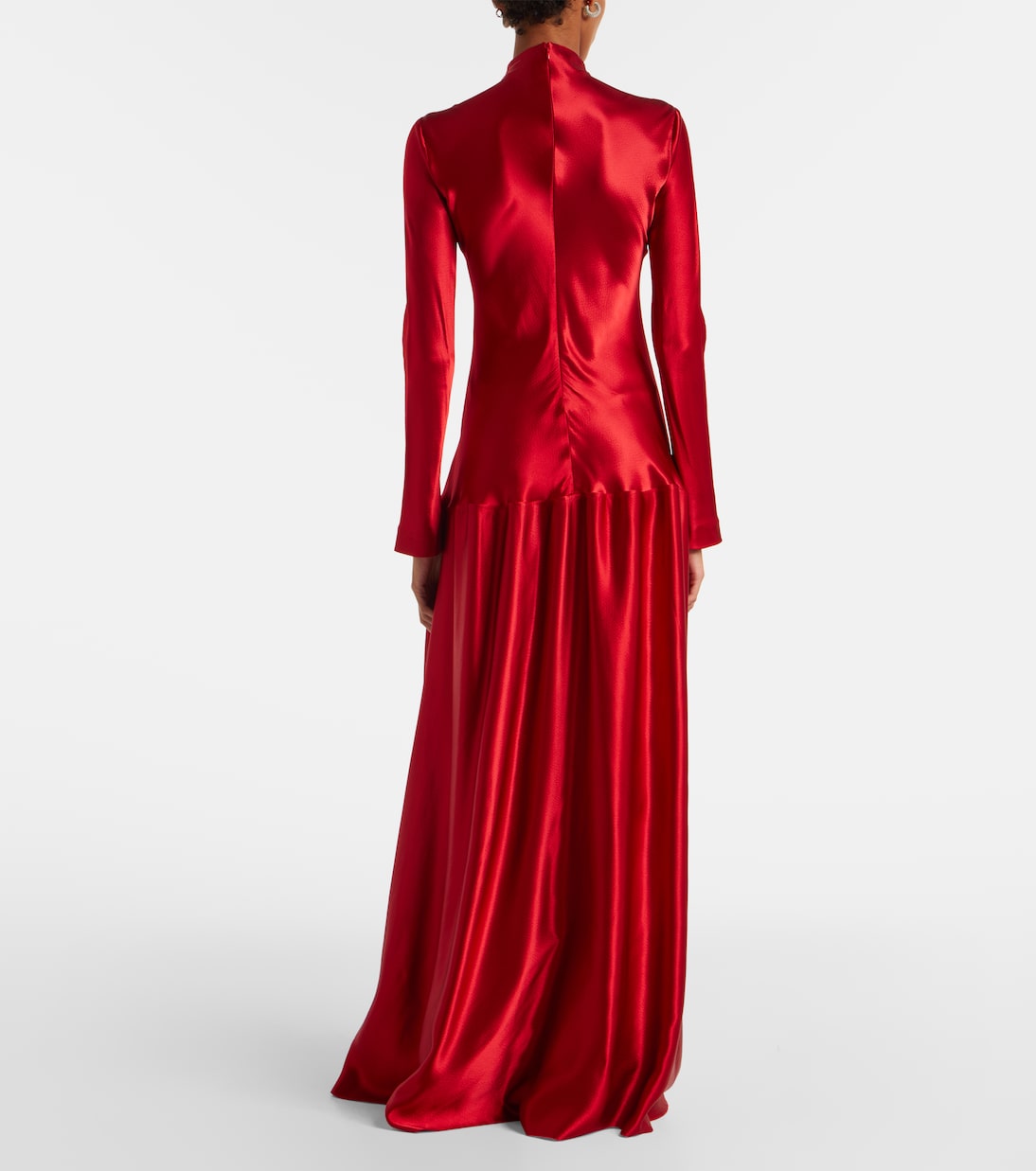 Mila satin maxi dress | Fforme