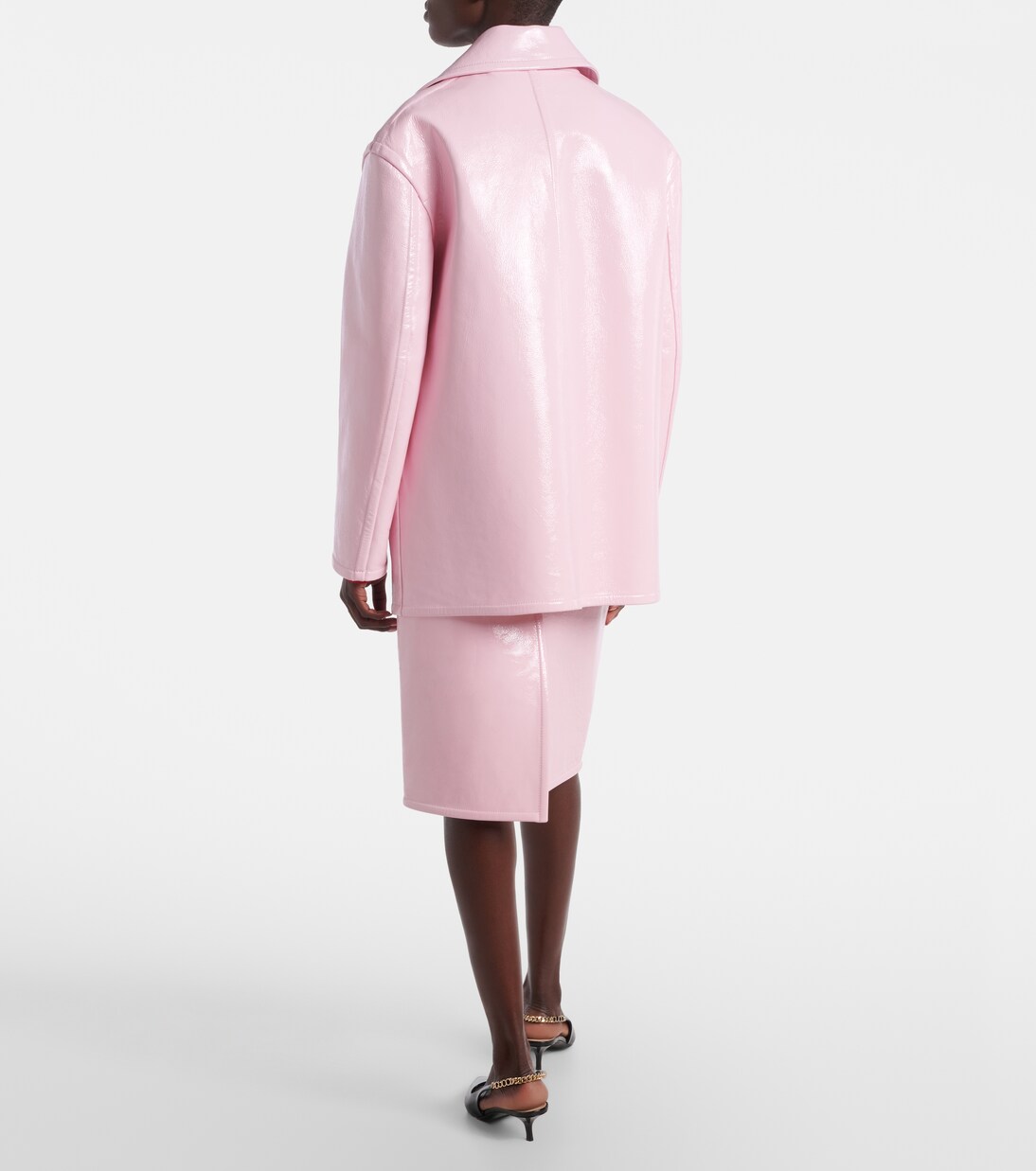 Giacca in vernice | Gucci