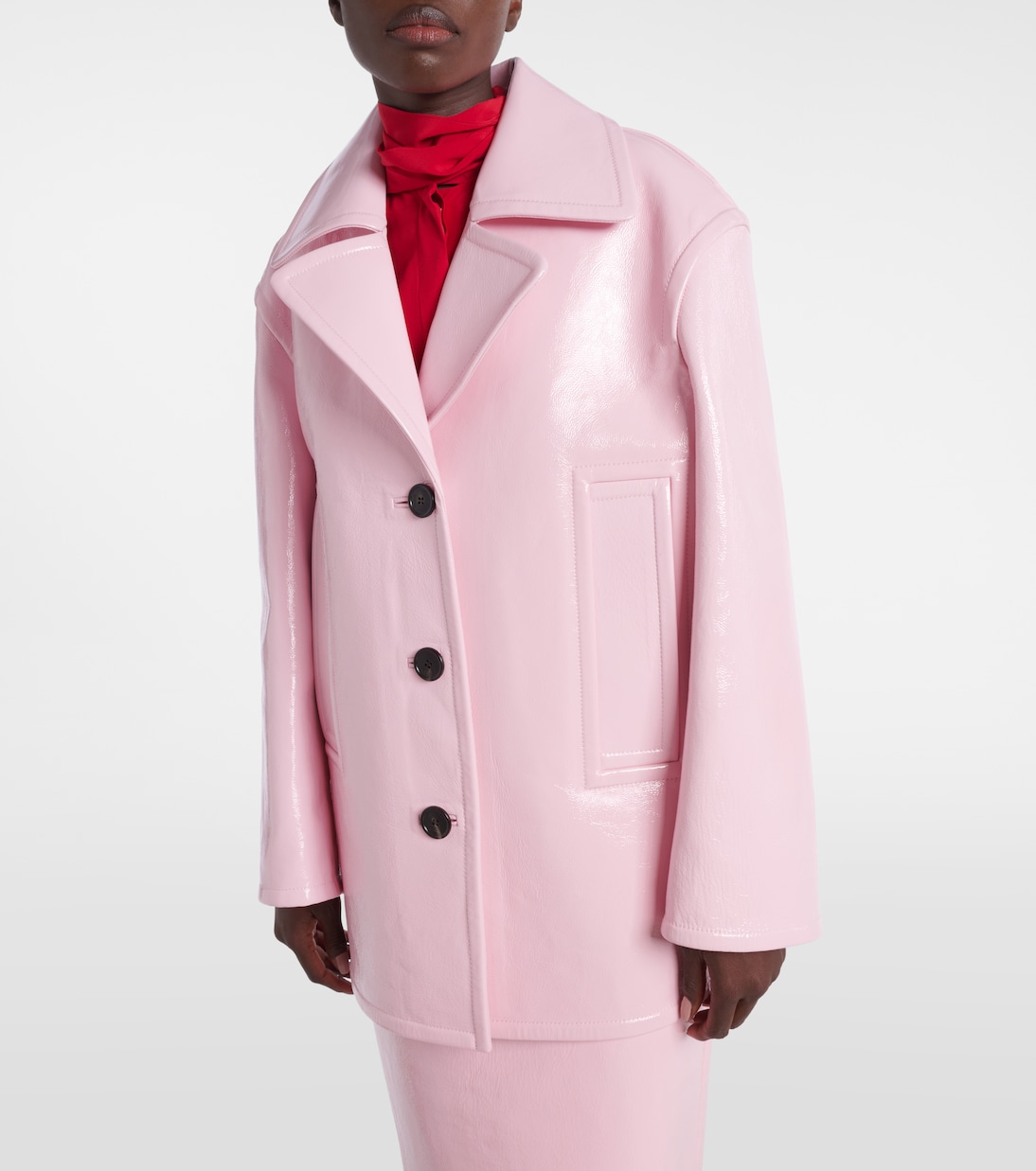 Giacca in vernice | Gucci