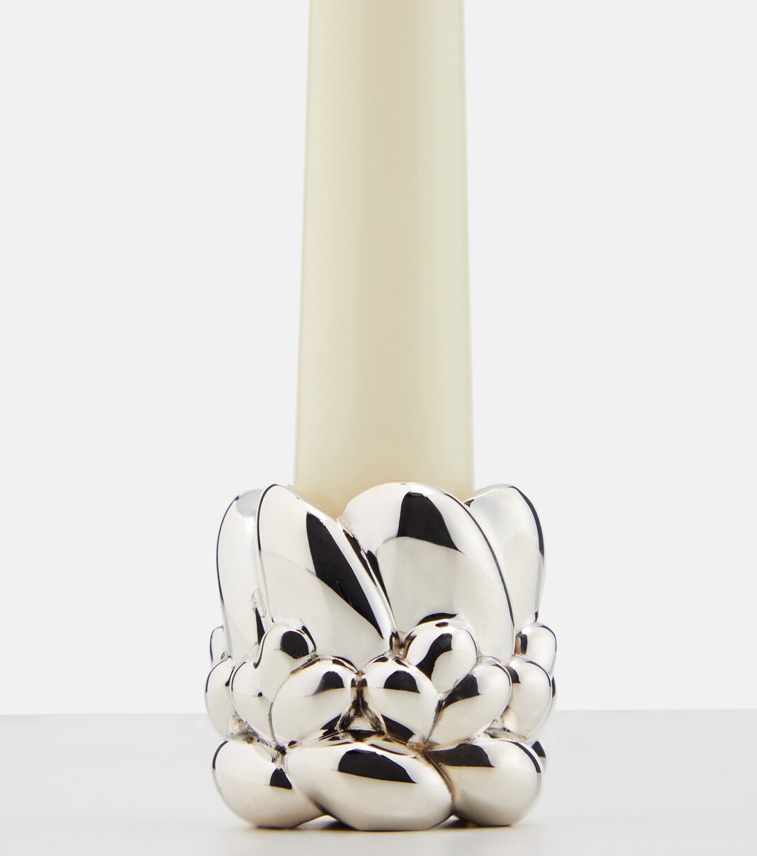 Bougeoir Babylone en plaqué argent | Christofle