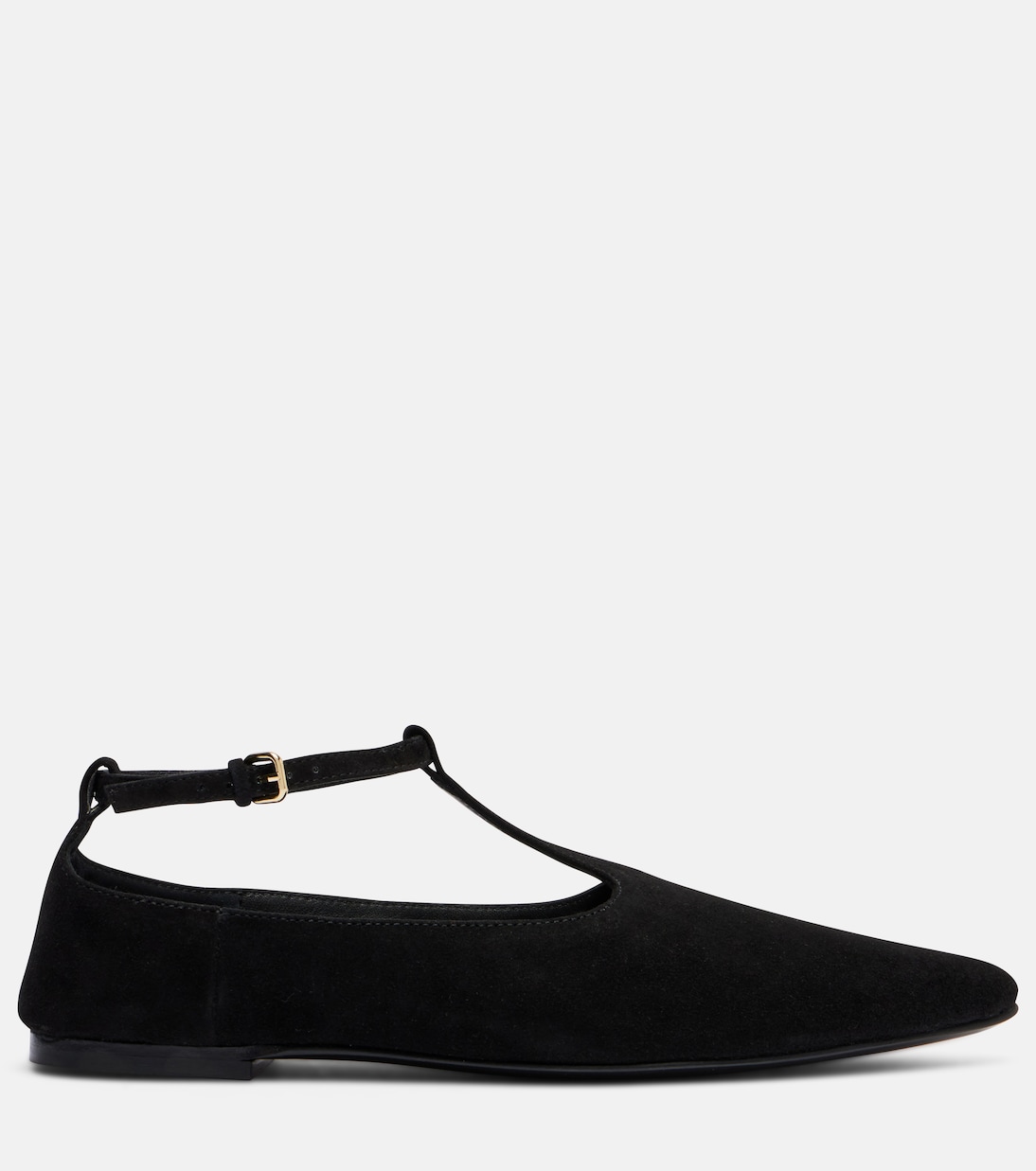 Mary-Jane-Ballerinas Ward aus Veloursleder | A.Emery