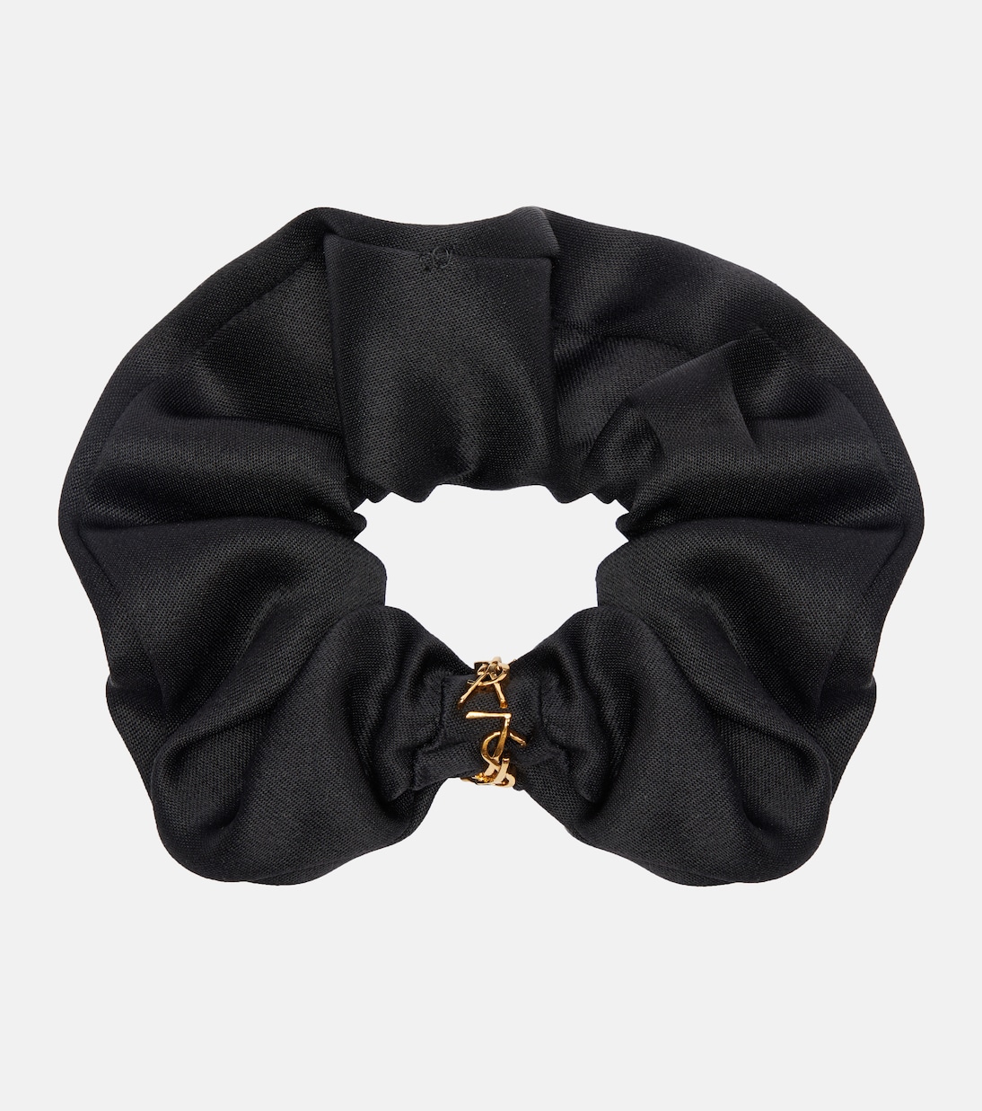 Cassandre silk satin scrunchie | Saint Laurent