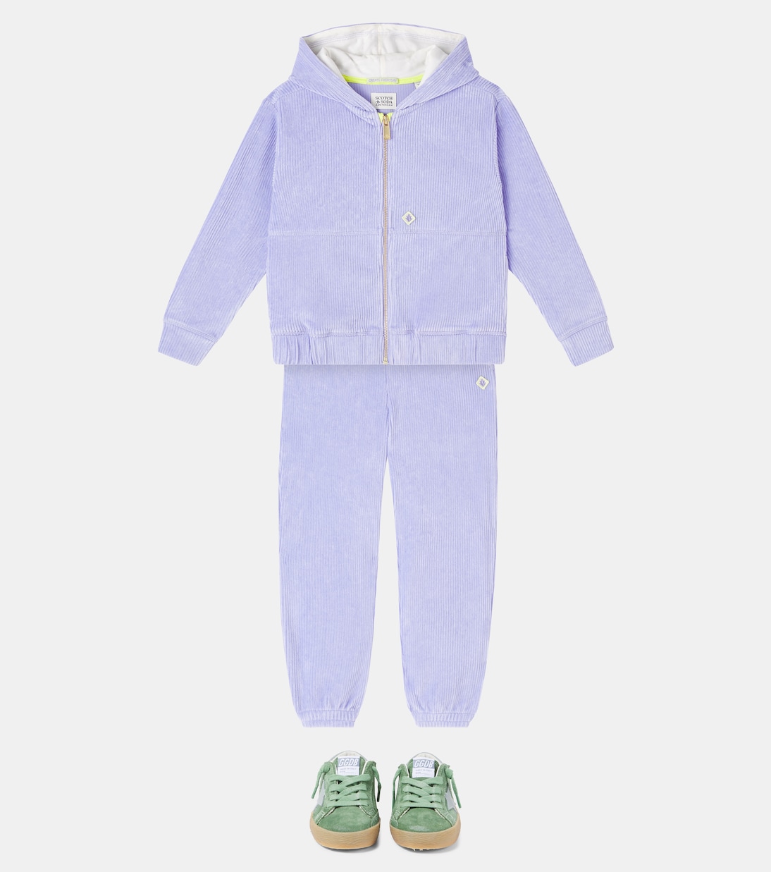 Cotton-blend corduroy sweatpants | Scotch & Soda Kids