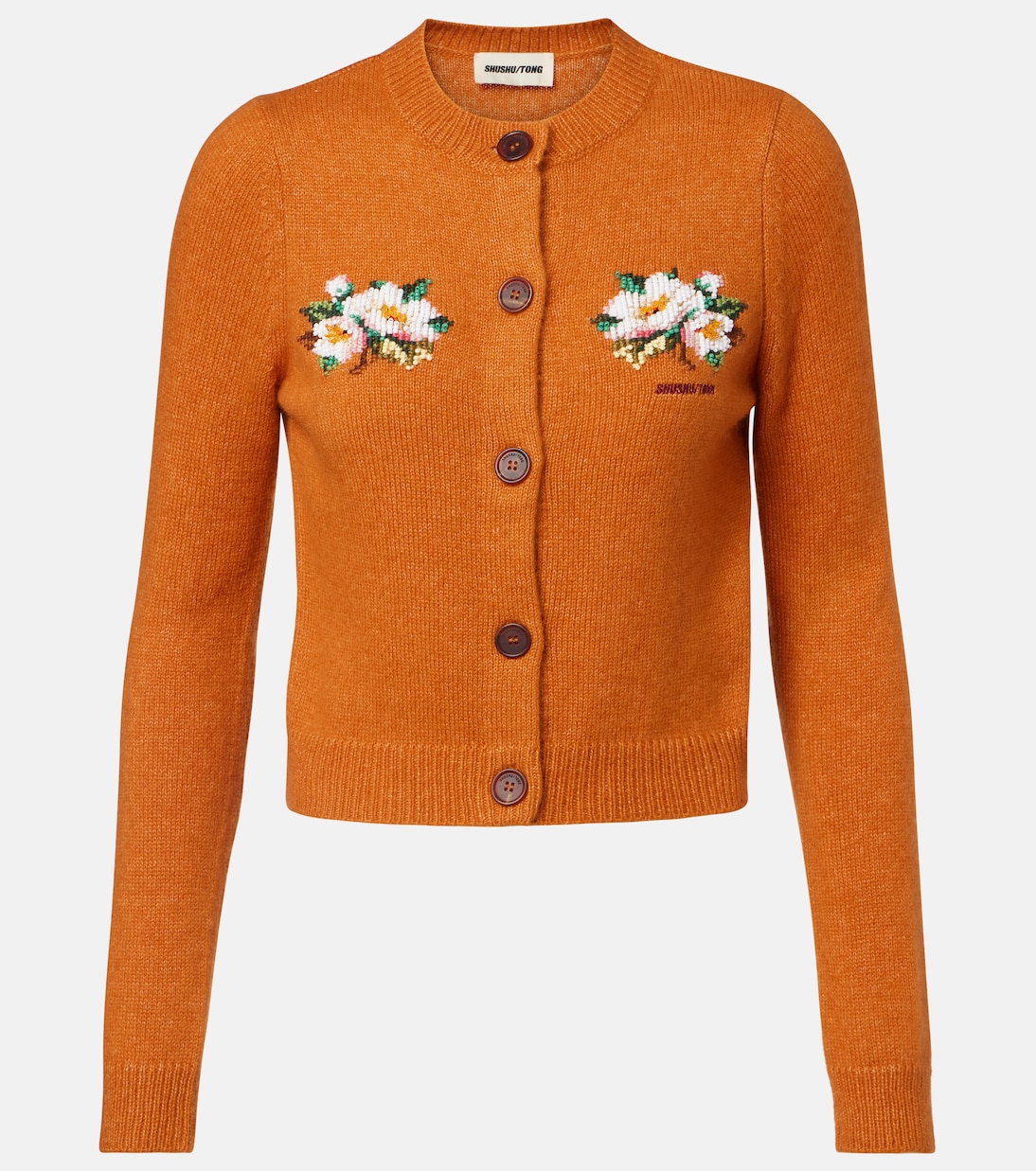 Cashmere and cotton cardigan | Shushu/Tong