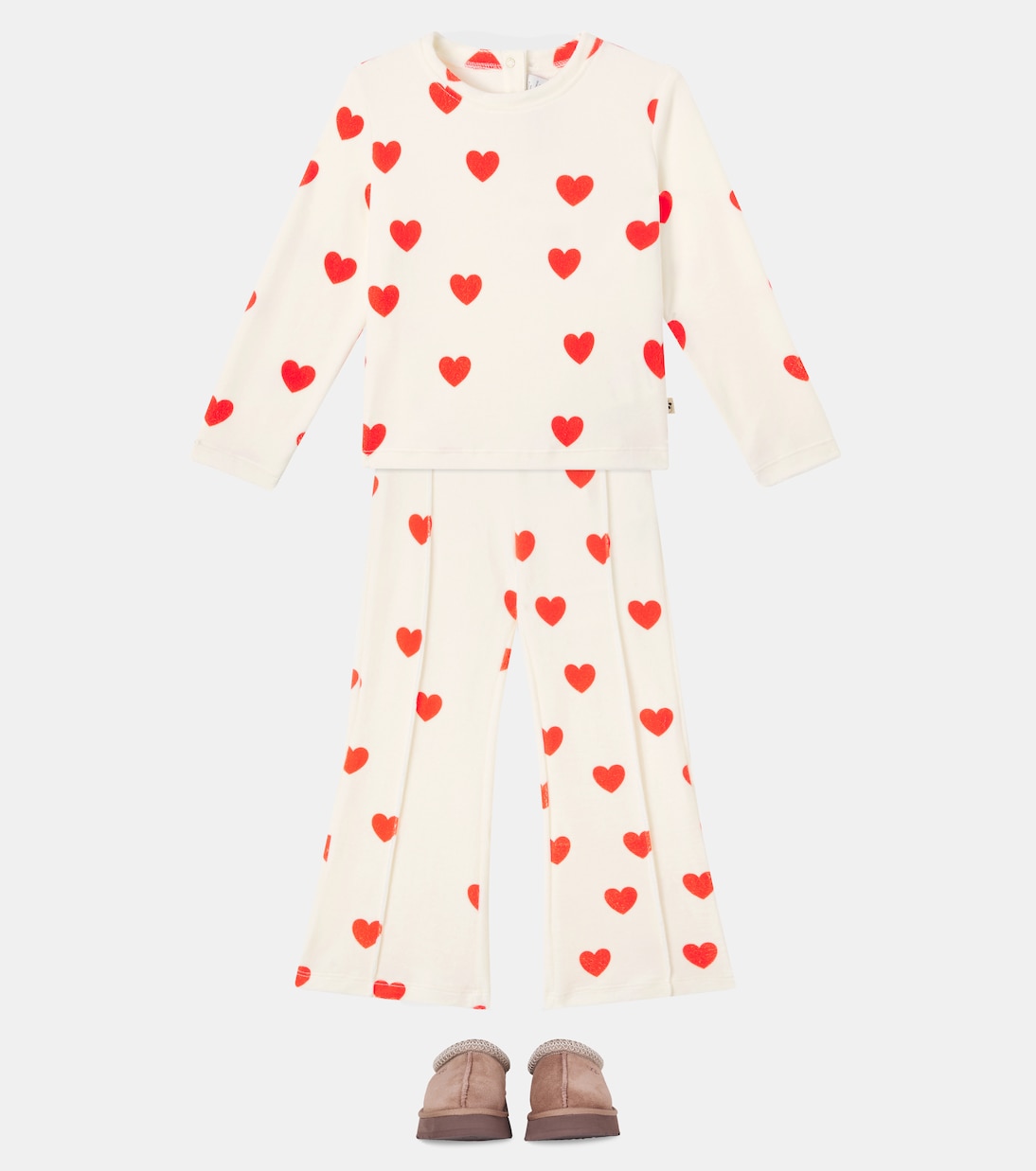 Slippers Tazz aus Veloursleder mit Shearling | UGG Kids