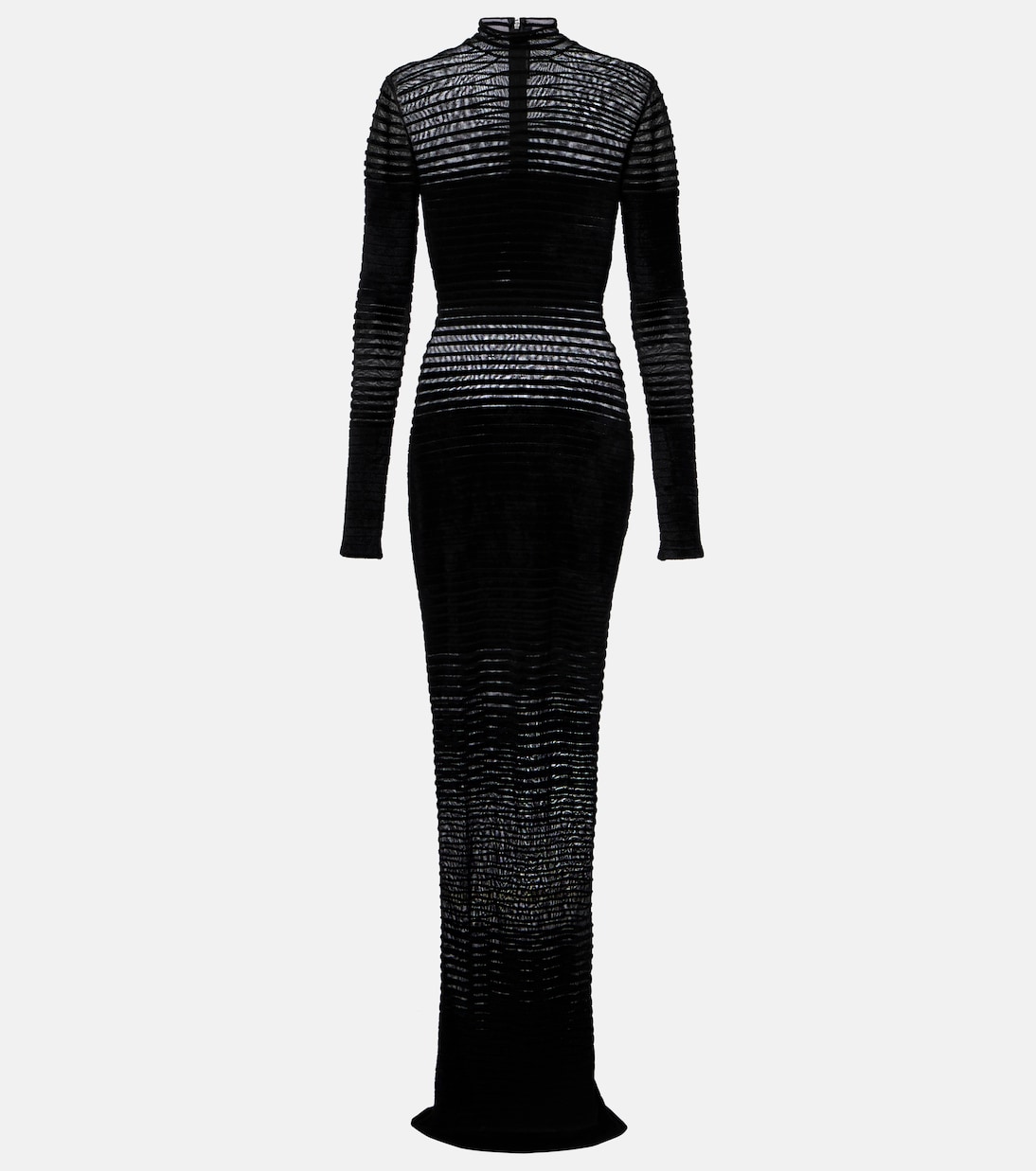 Vestido largo translúcido  | Mugler