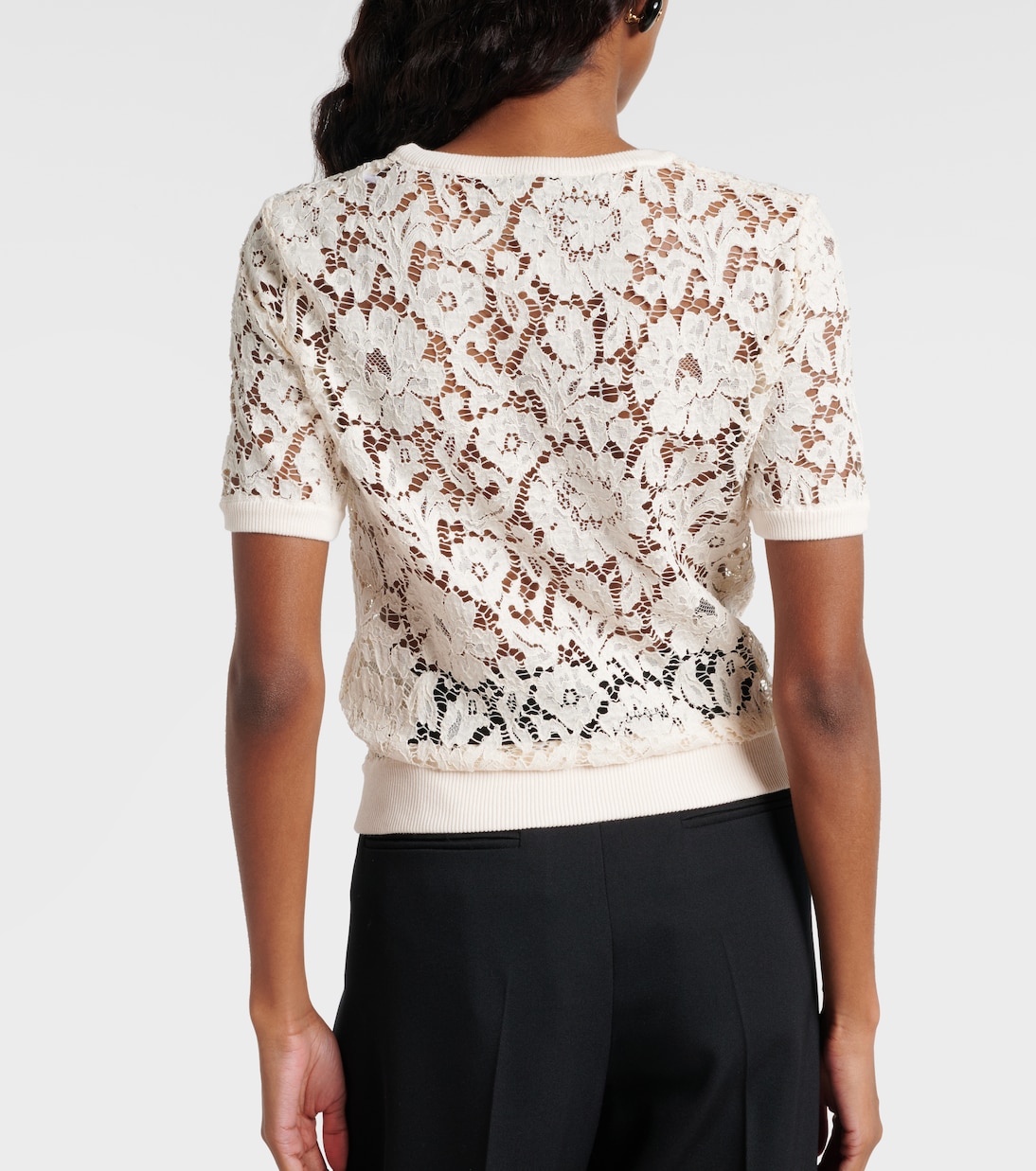 Mossi lace top | Valentino