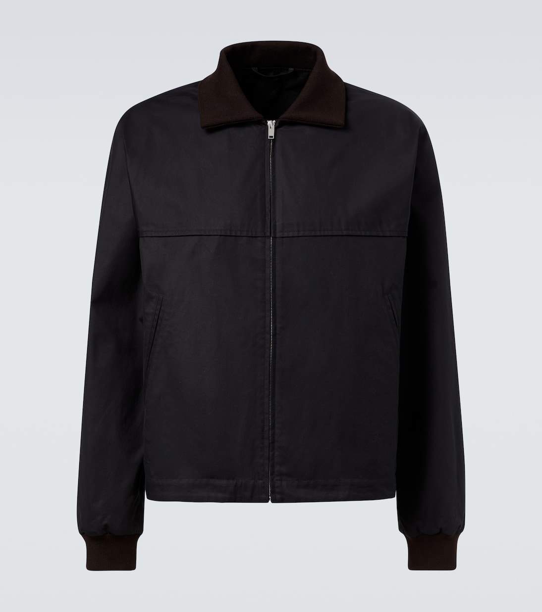 Mantis cotton blouson jacket | The Row