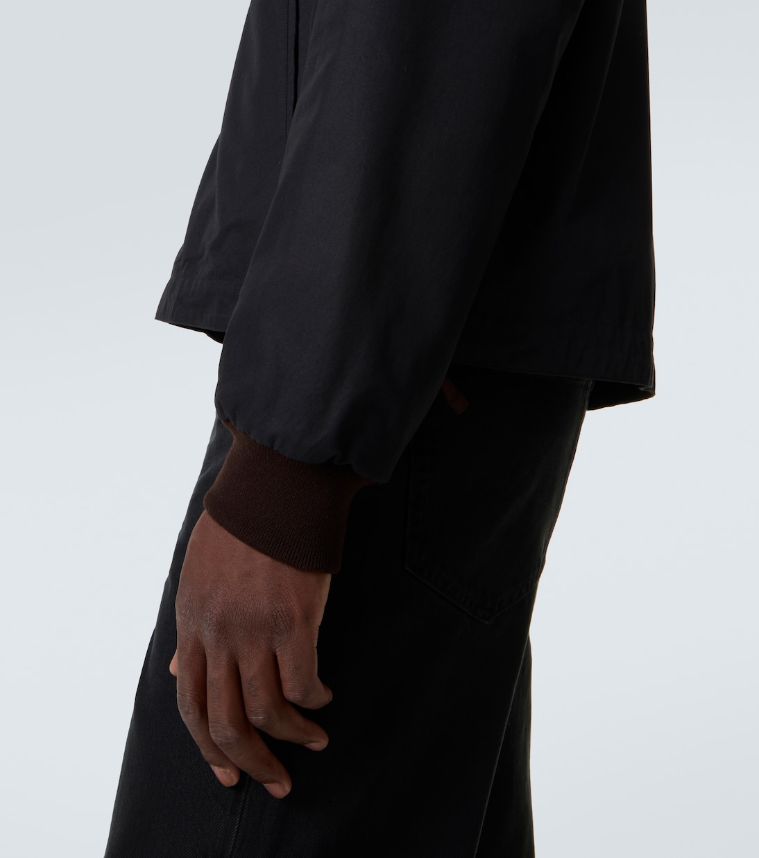 Mantis cotton blouson jacket | The Row