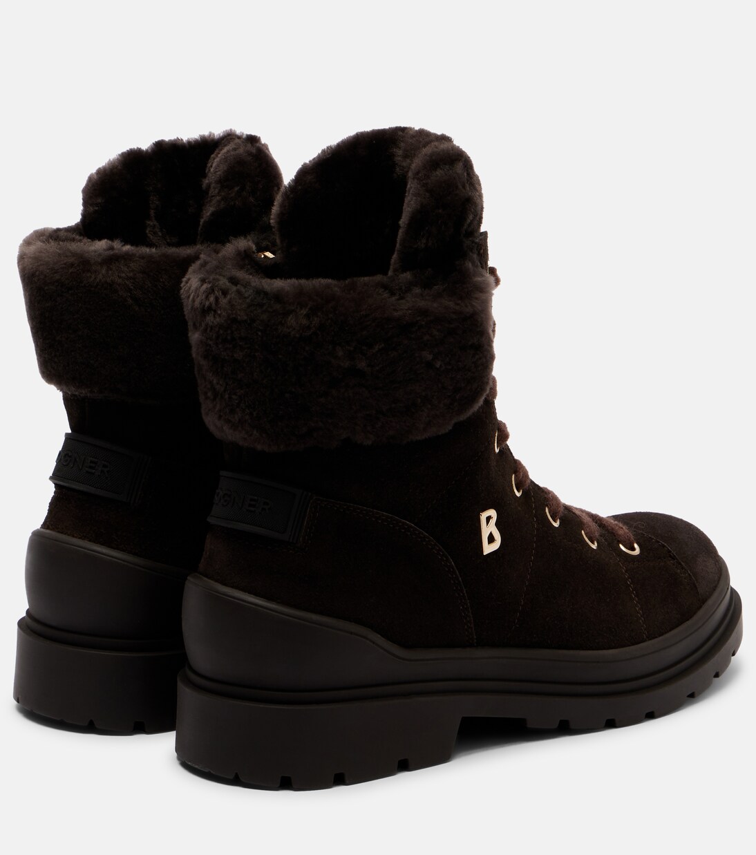 St. Moritz suede lace-up boots | Bogner