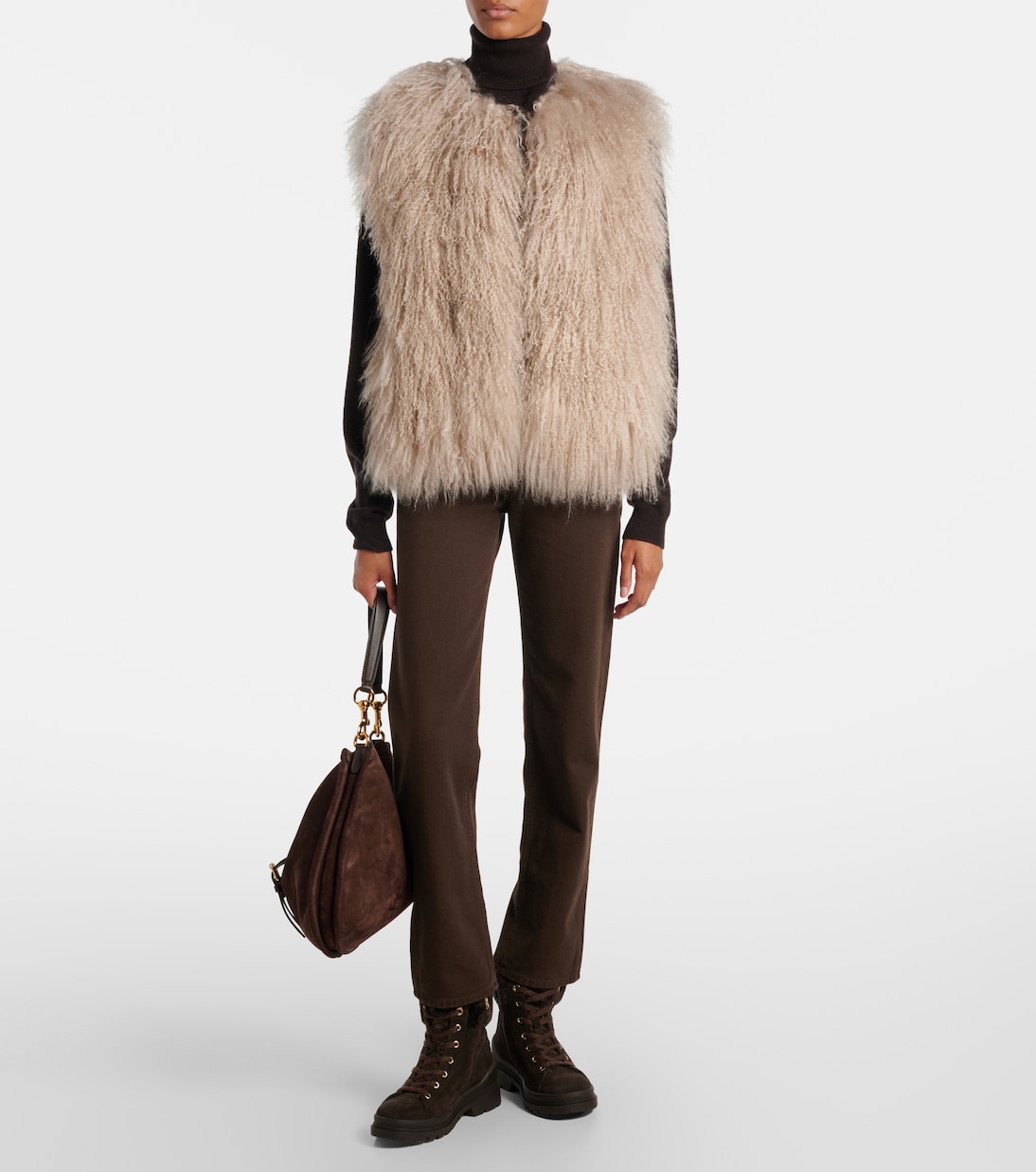 St. Moritz suede lace-up boots | Bogner