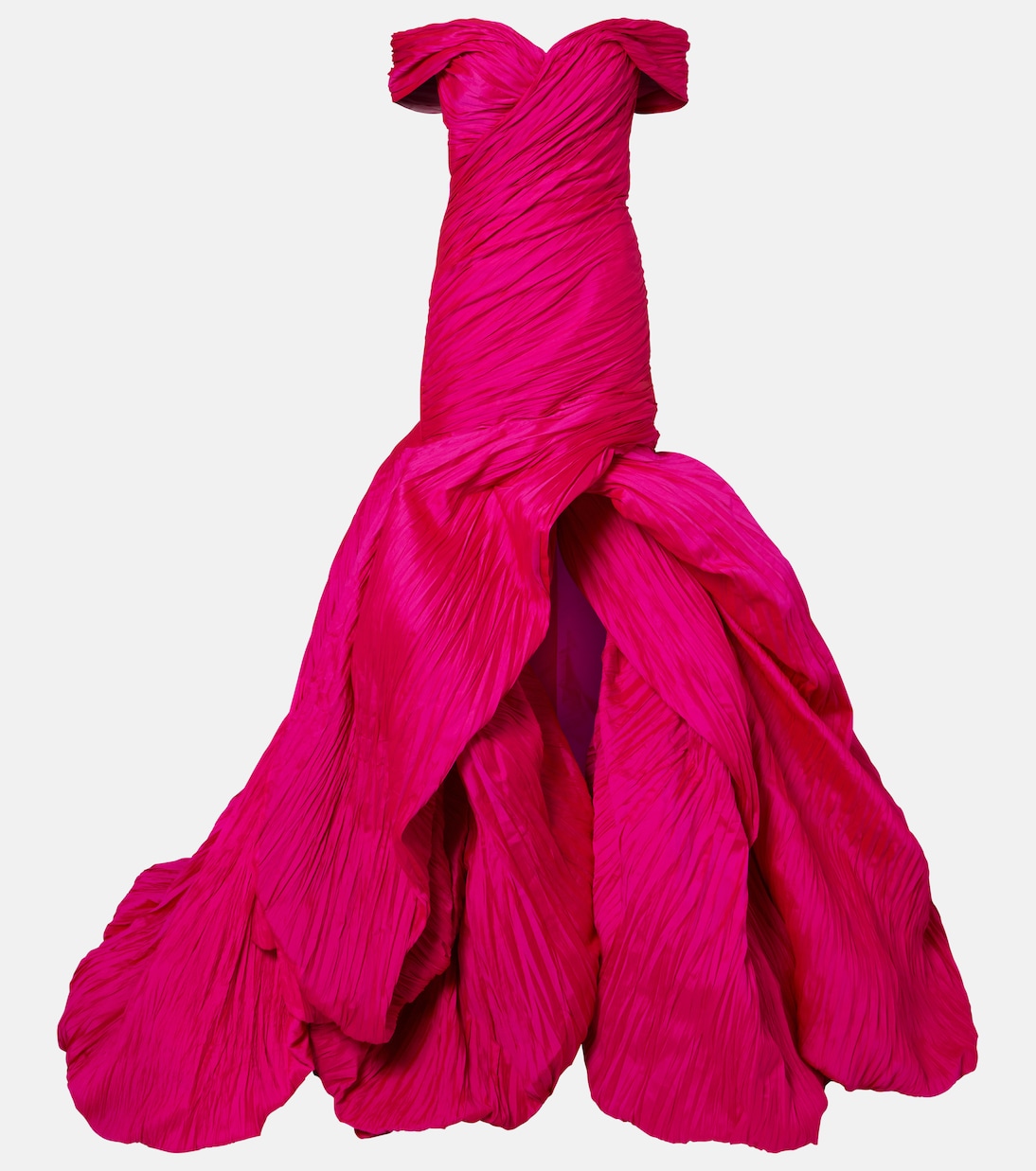 Off-shoulder bustier gown | Marmar Halim